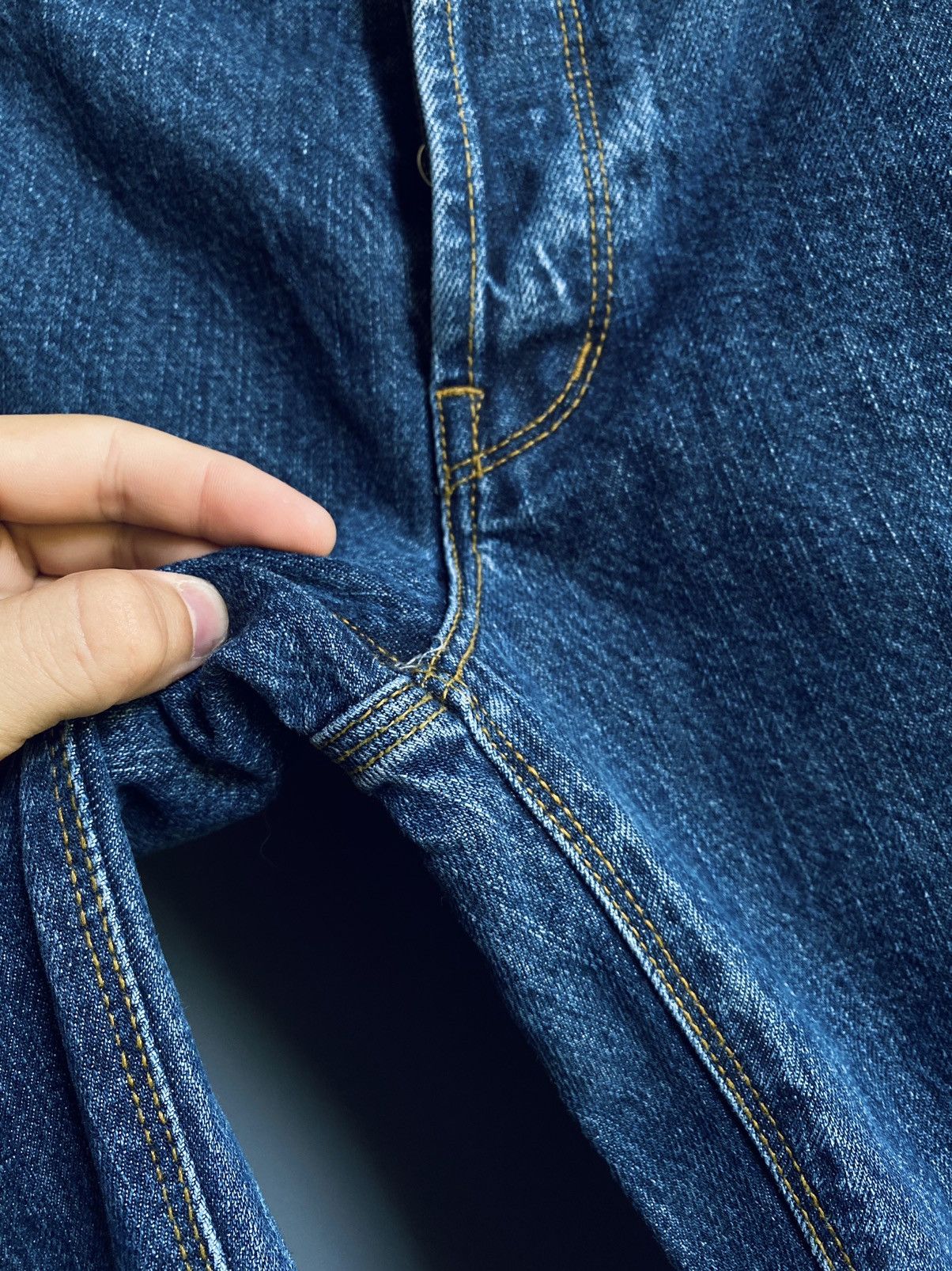 Japanese Brand × Replay Replay Jeramy Jeans Big logo Blue Pants Embroidered Men’s Size US 33 - 13 Thumbnail