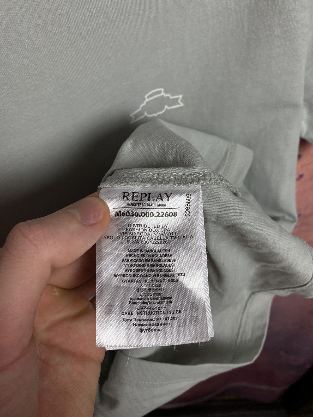 Replay Replay luxury streetwear tee Size US M / EU 48-50 / 2 - 6 Thumbnail
