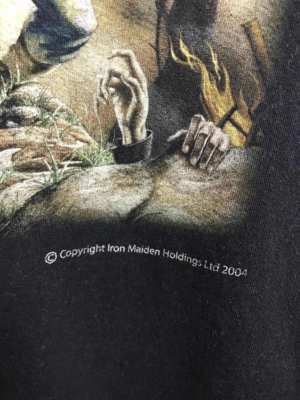 Band Tees × Iron Maiden × Vintage Vintage Iron Maiden band rock tee Size US XXL / EU 58 / 5 - 4 Thumbnail