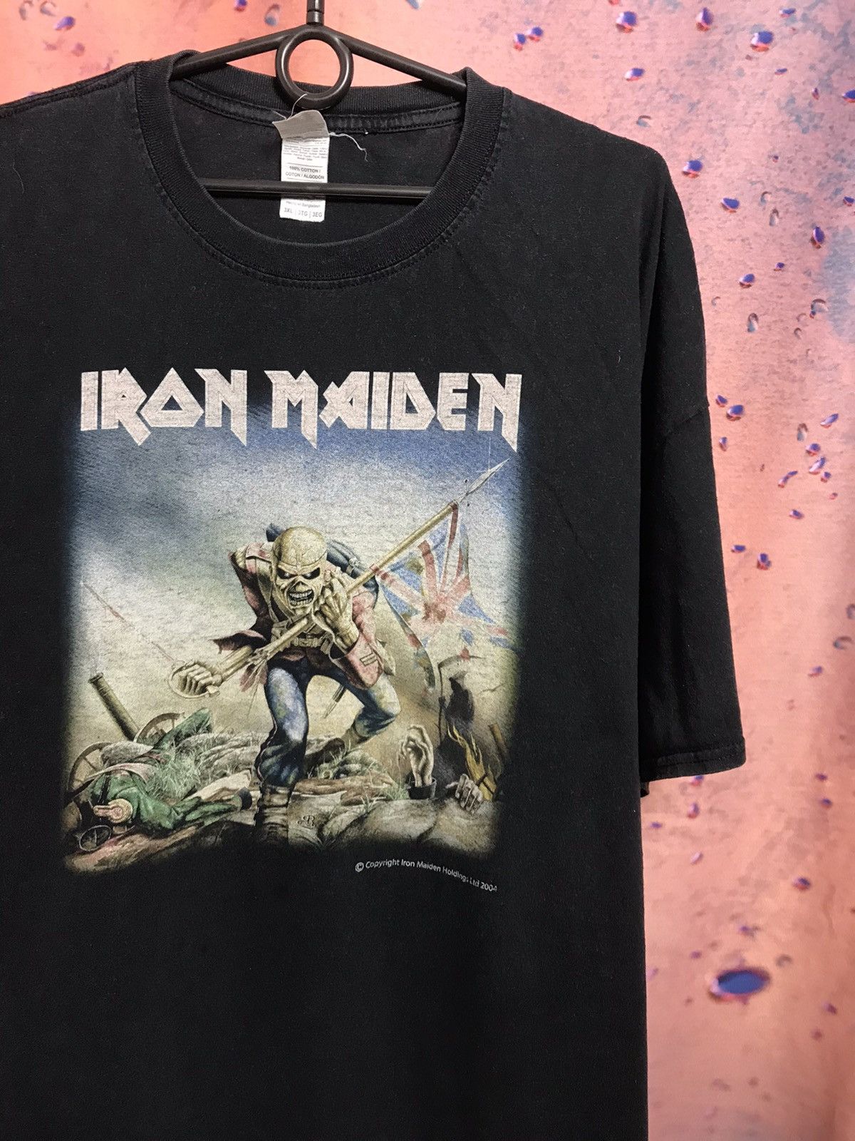 Band Tees × Iron Maiden × Vintage Vintage Iron Maiden band rock tee Size US XXL / EU 58 / 5 - 1 Thumbnail
