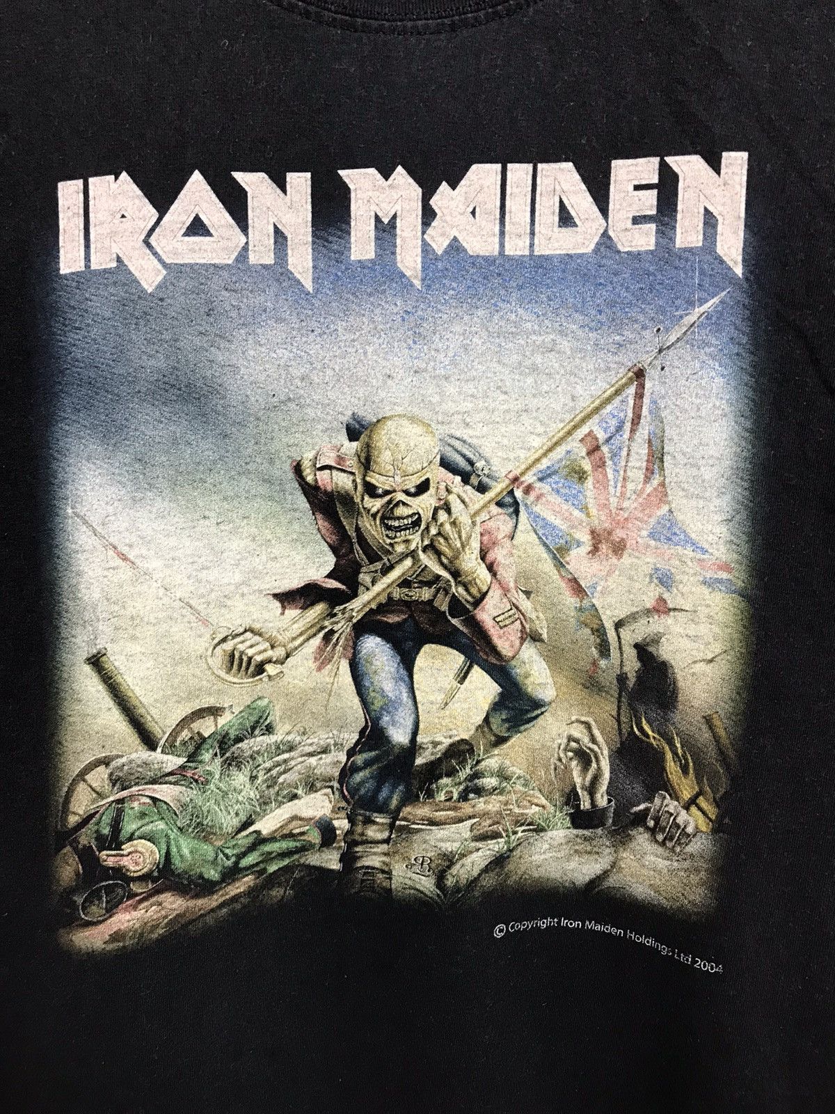 Band Tees × Iron Maiden × Vintage Vintage Iron Maiden band rock tee Size US XXL / EU 58 / 5 - 3 Thumbnail