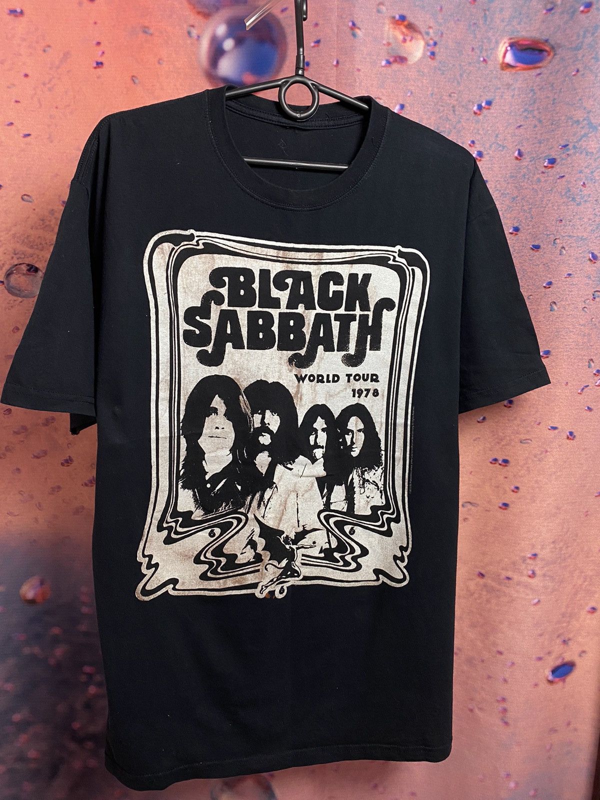 Band Tees × Black Sabbath × Vintage Vintage Black Sabbath band rock tee Size US L / EU 52-54 / 3 - 2 Thumbnail