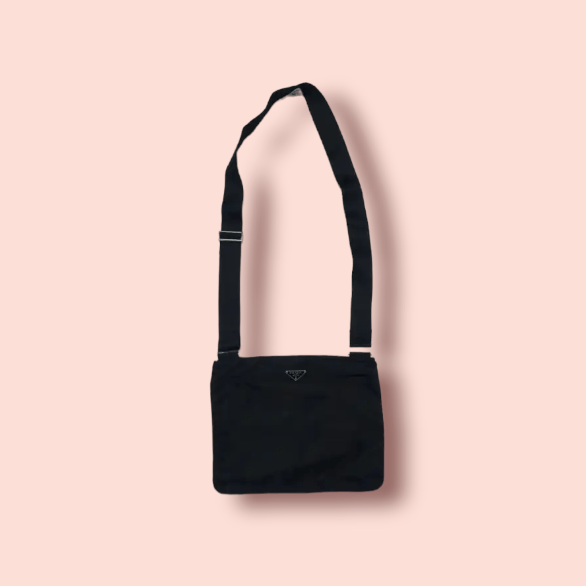 Designer × Prada × Vintage VINTAGE PRADA TESSUTO SLIM CROSSBODY BAG Size ONE SIZE - 18 Thumbnail