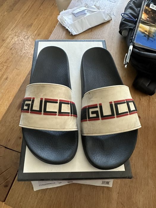 Size 11 gucci discount slides