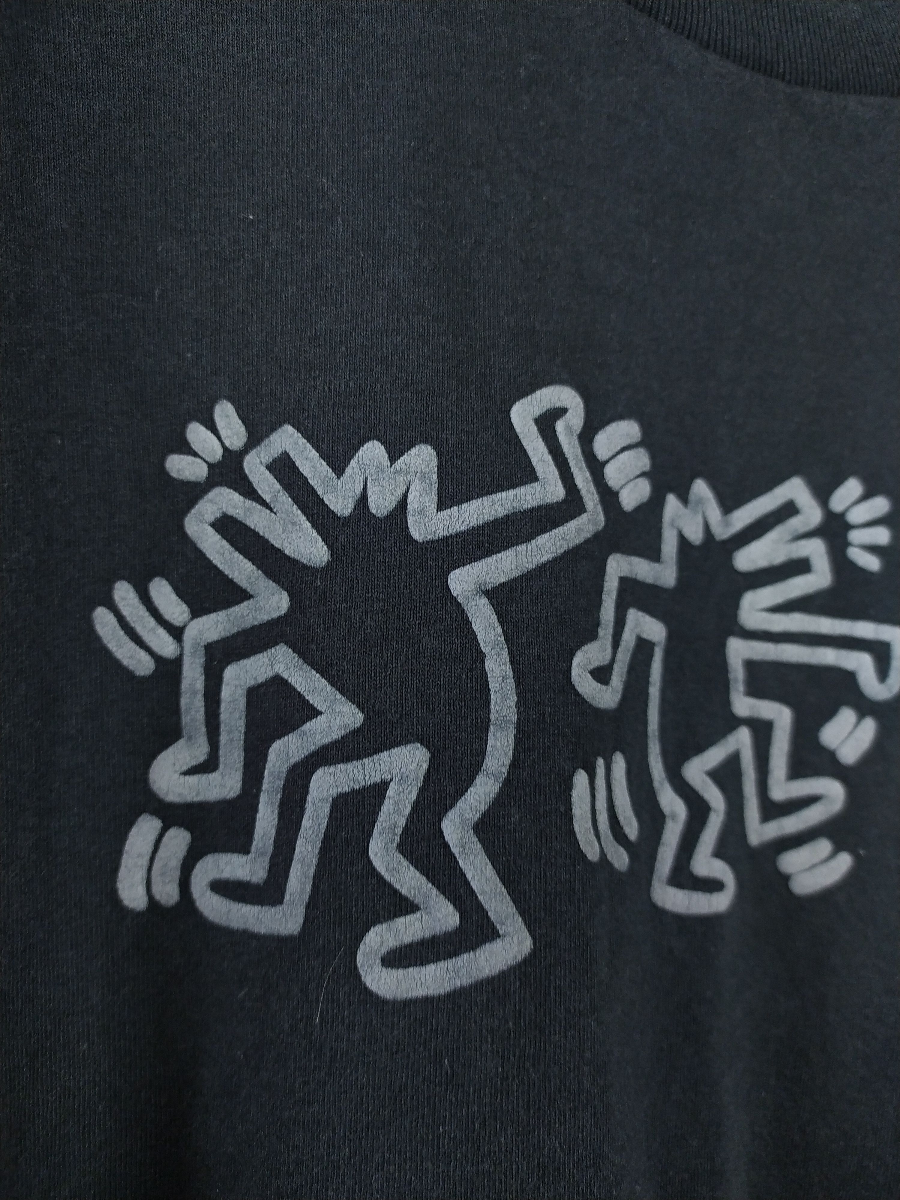 Keith Haring Keith Haring Pop Shop vintage 90s t-shirt (B-032) Size US XL / EU 56 / 4 - 6 Thumbnail