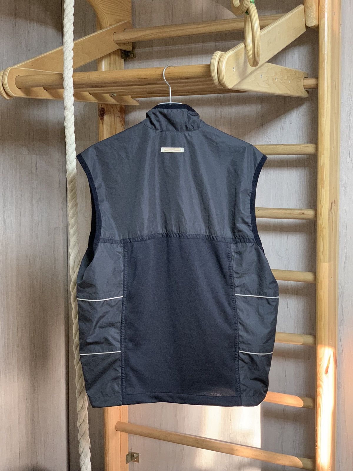 Nike × Vintage Nike Nylon Vest drill Size US S / EU 44-46 / 1 - 2 Thumbnail