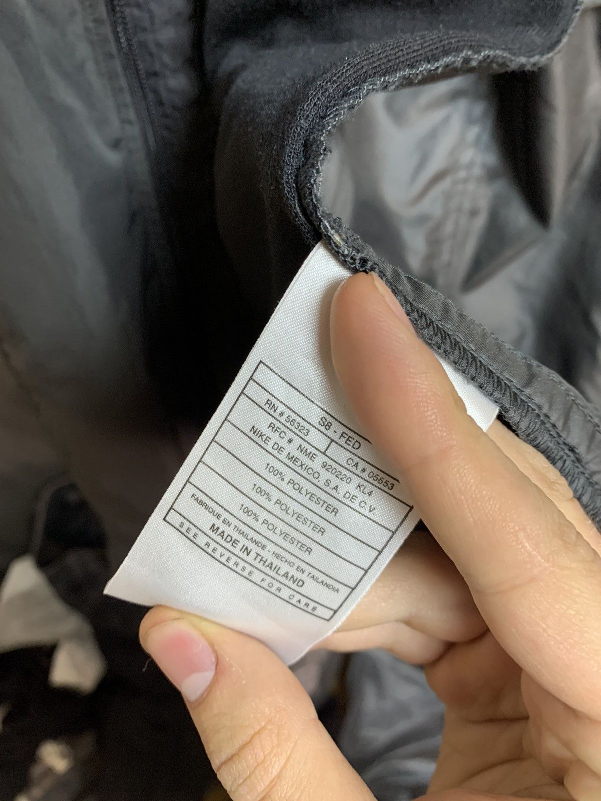Nike × Vintage Nike Nylon Vest drill Size US S / EU 44-46 / 1 - 5 Thumbnail