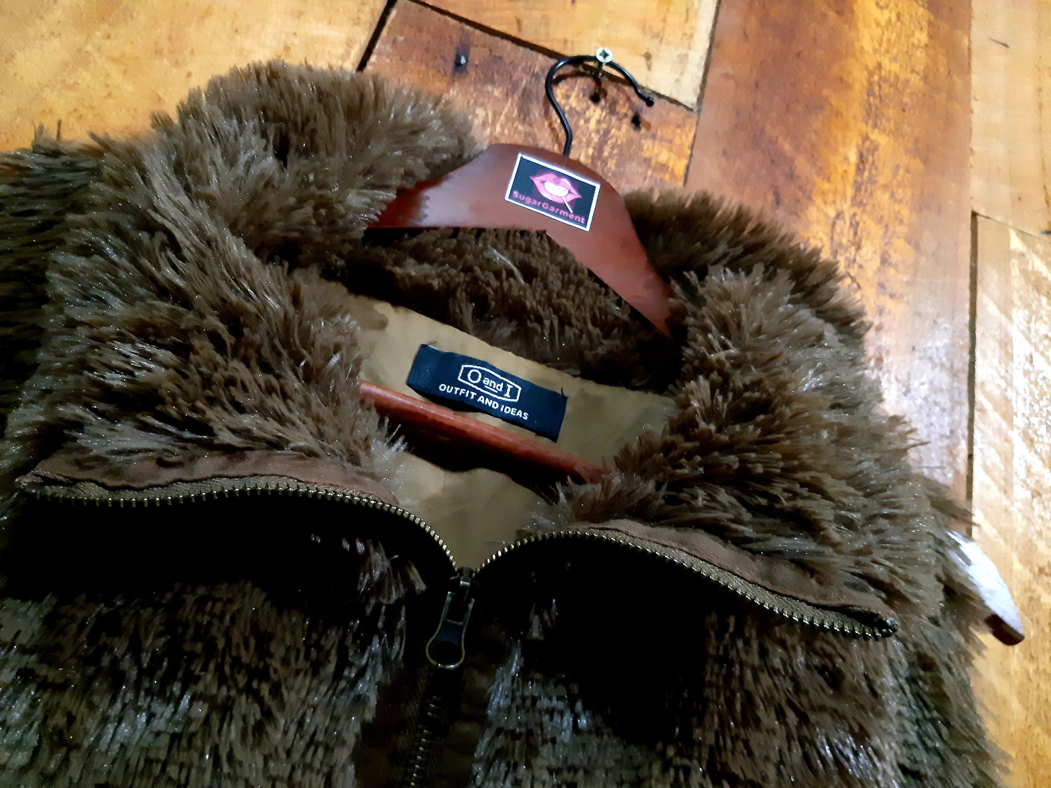 Japanese Brand Fur Vest Style Shag Shaggy Vintage Fleece Size L / US 10 / IT 46 - 3 Thumbnail
