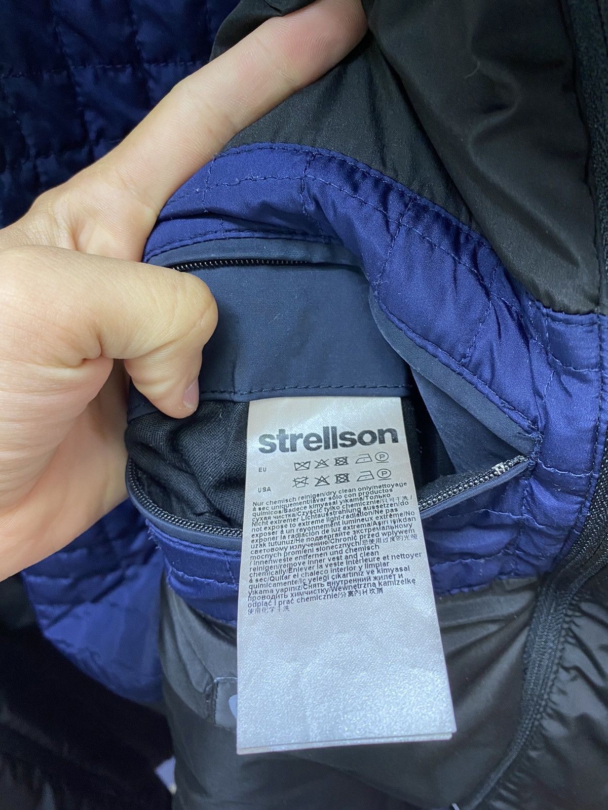 Strellson Strellson Lerona Coat Navy Blue Men’s M Classic Style Size US M / EU 48-50 / 2 - 13 Thumbnail