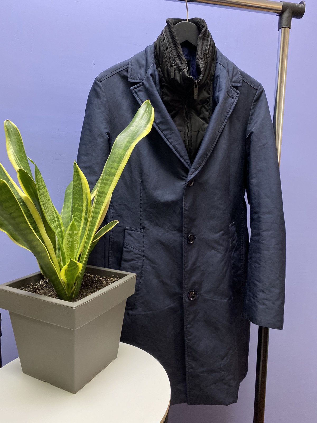Strellson Strellson Lerona Coat Navy Blue Men’s M Classic Style Size US M / EU 48-50 / 2 - 3 Thumbnail