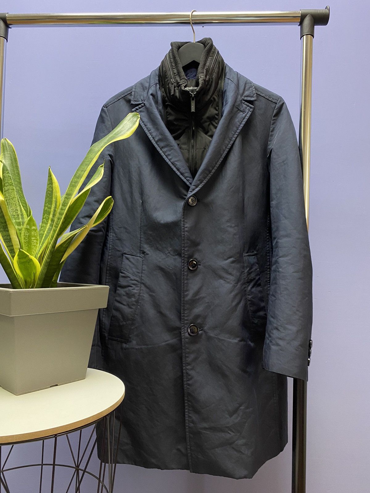 Strellson Strellson Lerona Coat Navy Blue Men’s M Classic Style Size US M / EU 48-50 / 2 - 5 Thumbnail
