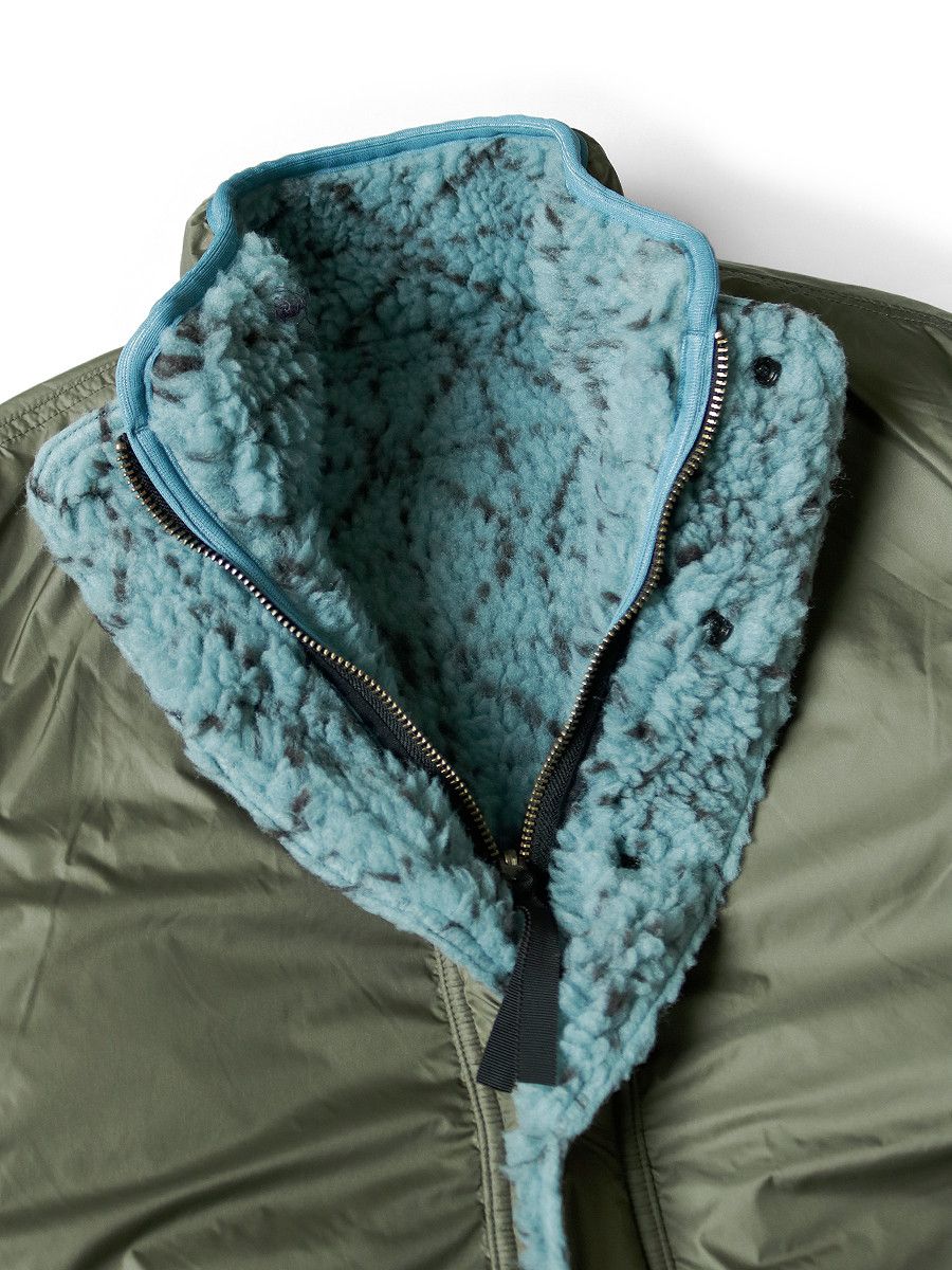 Kapital Kapital Sachiko Dogi Pattern Boa Fleece Reversible Jacket Size US XL / EU 56 / 4 - 8 Thumbnail