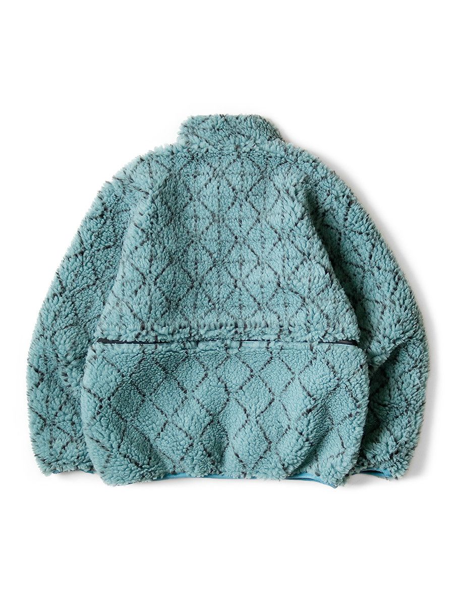 Kapital Kapital Sachiko Dogi Pattern Boa Fleece Reversible Jacket Size US XL / EU 56 / 4 - 2 Thumbnail