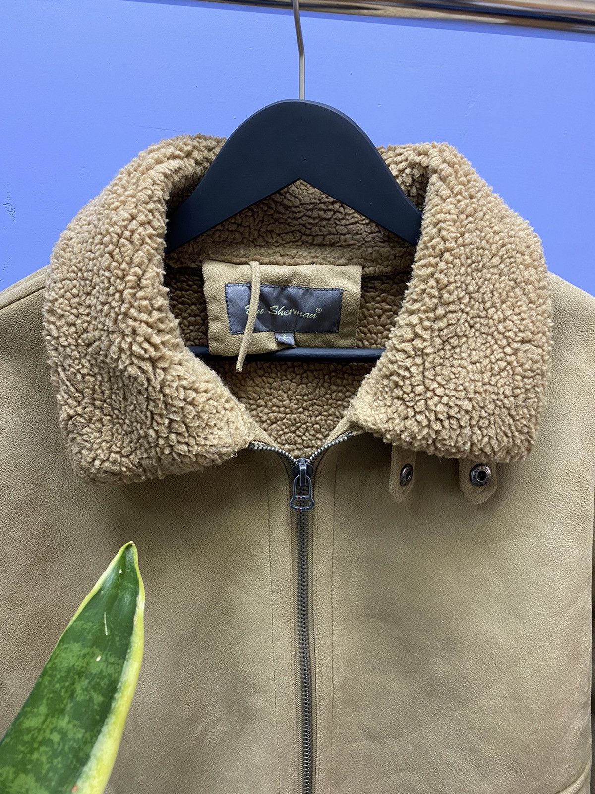 Ben Sherman Ben Sherman Sheepskin Coat B3 Hype Men’s L Jacket Aviator Size US L / EU 52-54 / 3 - 8 Thumbnail