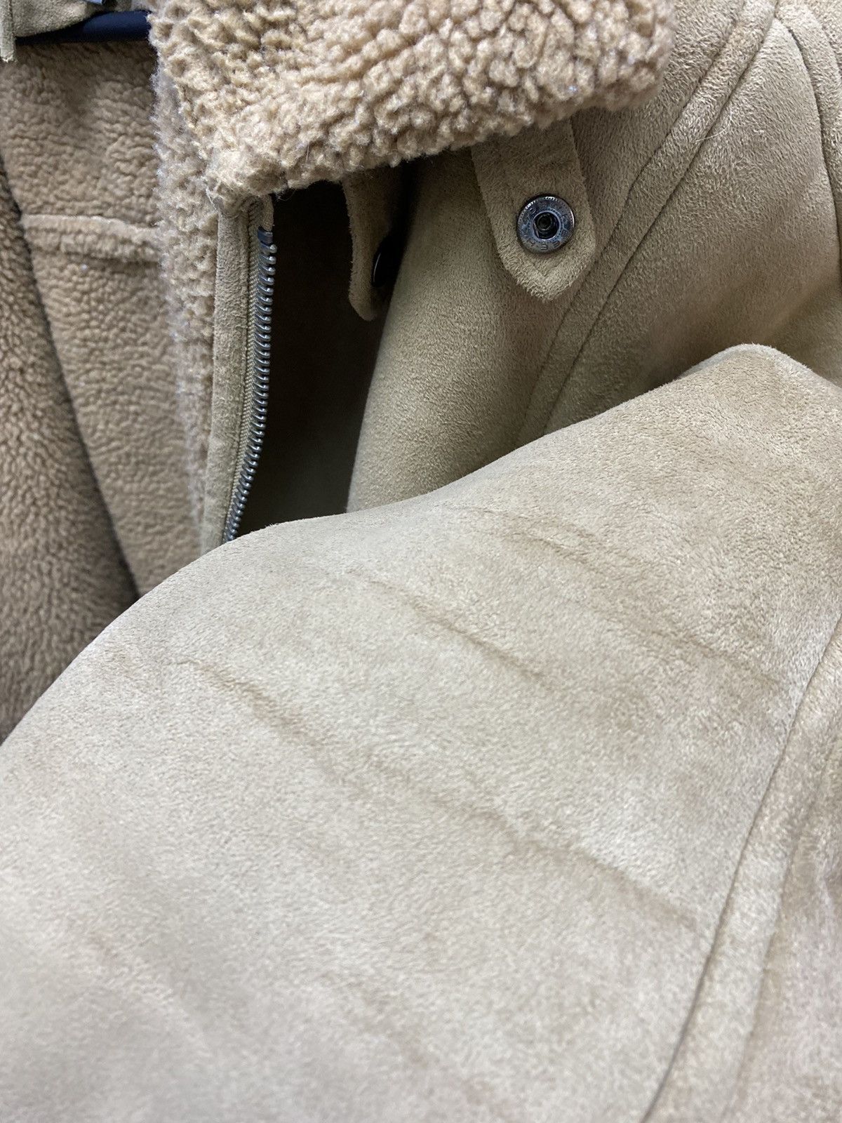 Ben Sherman Ben Sherman Sheepskin Coat B3 Hype Men’s L Jacket Aviator Size US L / EU 52-54 / 3 - 20 Thumbnail
