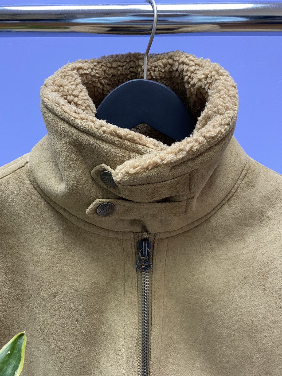 Ben Sherman Ben Sherman Sheepskin Coat B3 Hype Men’s L Jacket Aviator Size US L / EU 52-54 / 3 - 15 Thumbnail