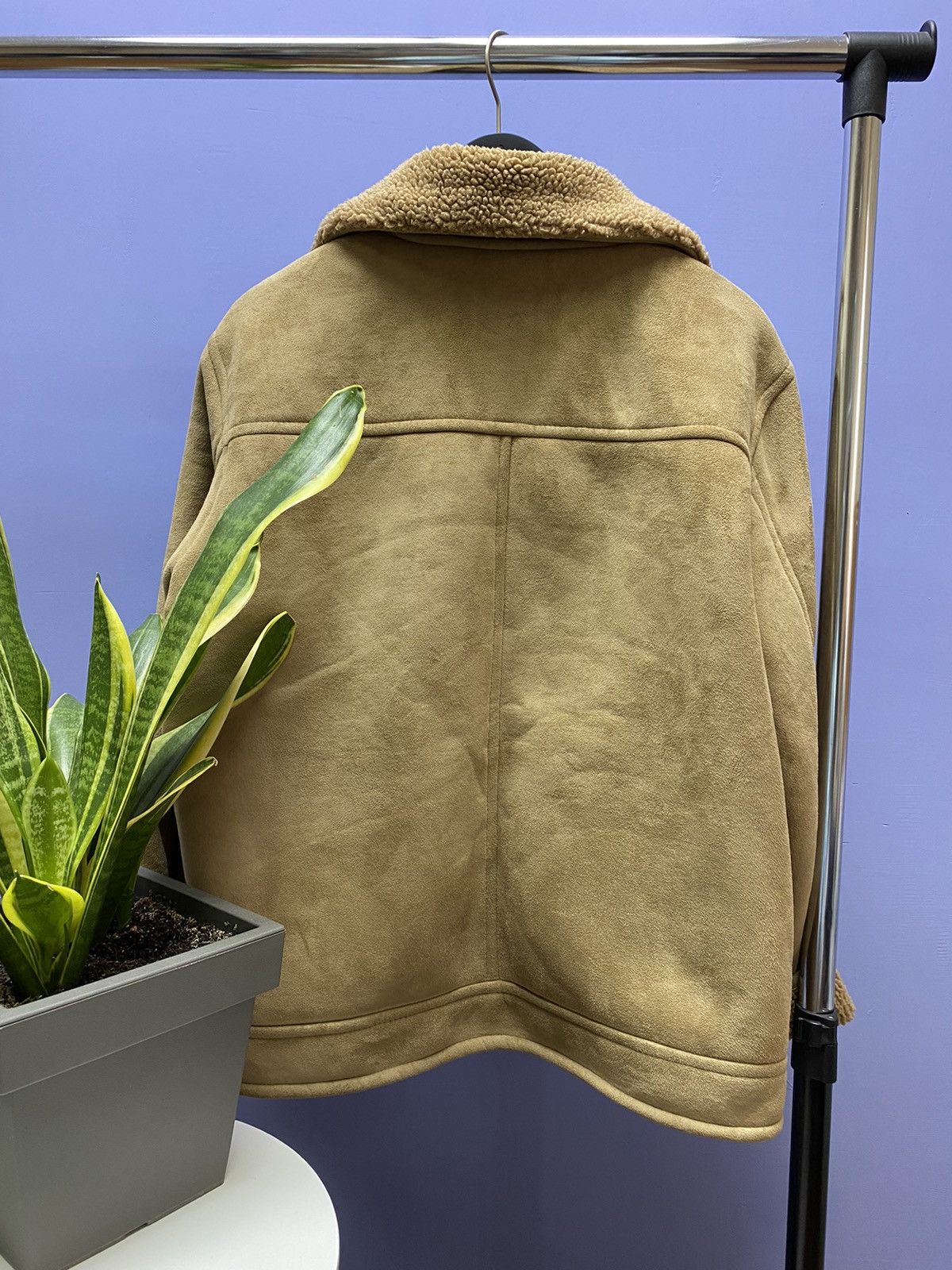 Ben Sherman Ben Sherman Sheepskin Coat B3 Hype Men’s L Jacket Aviator Size US L / EU 52-54 / 3 - 21 Thumbnail