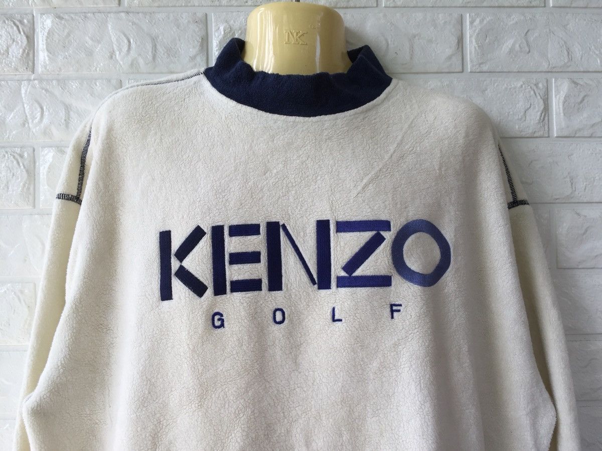 Designer × Japanese Brand × Kenzo KENZO GOLF FLEECE CREWNECK SWEATSHIRT Size US L / EU 52-54 / 3 - 3 Thumbnail
