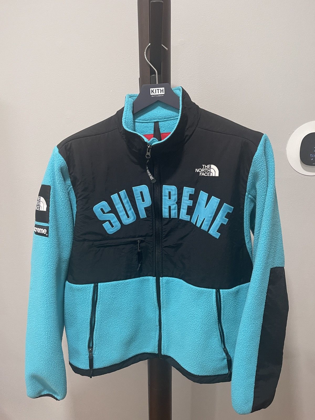 Supreme Supreme The North Face Arc Logo Denali Fleece Jacket | Grailed