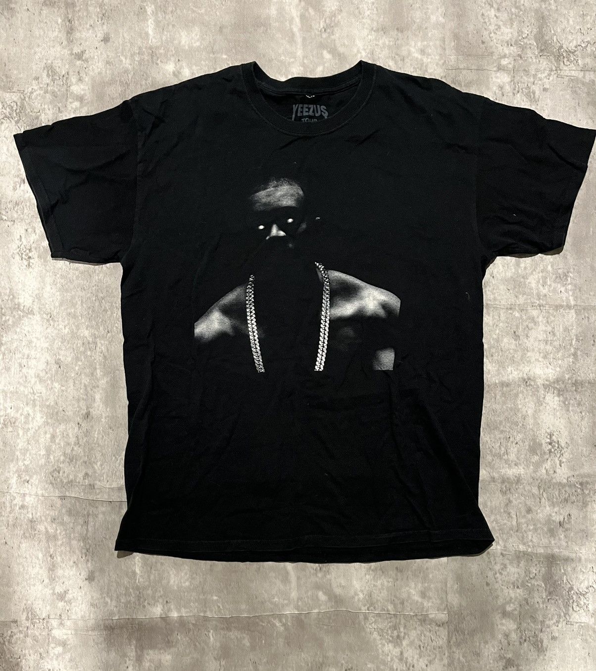 Pre-owned Kanye West Yeezus Tour Tee Shirt In Black