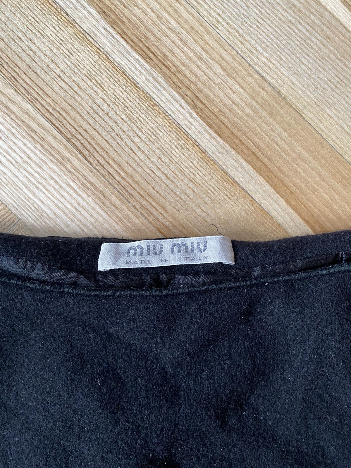 Miu Miu Miu Miu F/W 1999 wool skirt Size 28" / US 6 / IT 42 - 11 Thumbnail