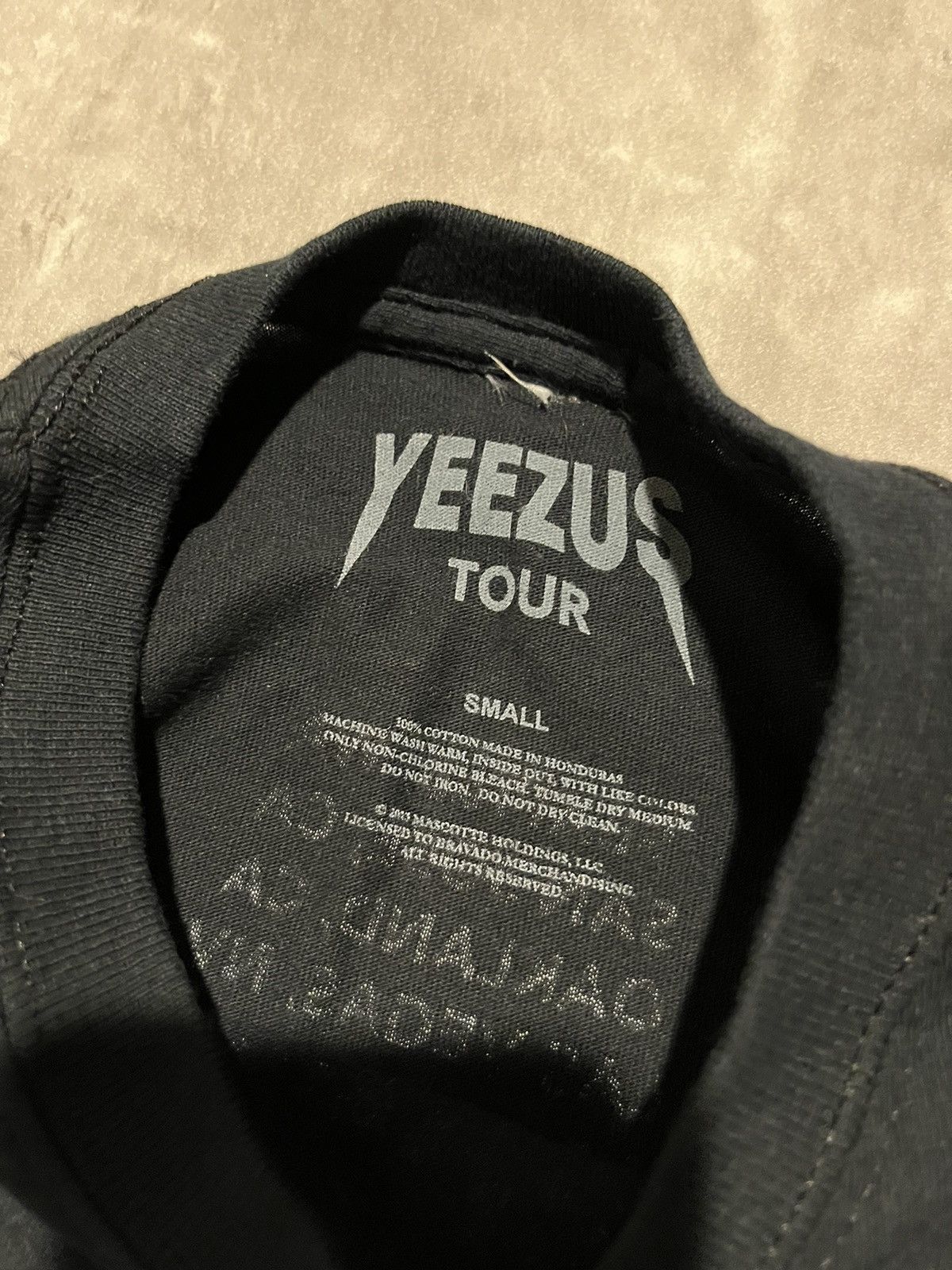 Kanye West Kanye West Yeezus Tour Tee Shirt Size US S / EU 44-46 / 1 - 5 Thumbnail