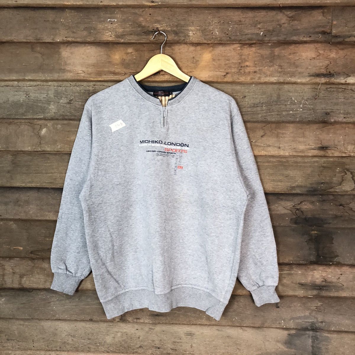 Michiko Koshino London Michiko London sport Grey Sweatshirt #076B Size US L / EU 52-54 / 3 - 1 Thumbnail