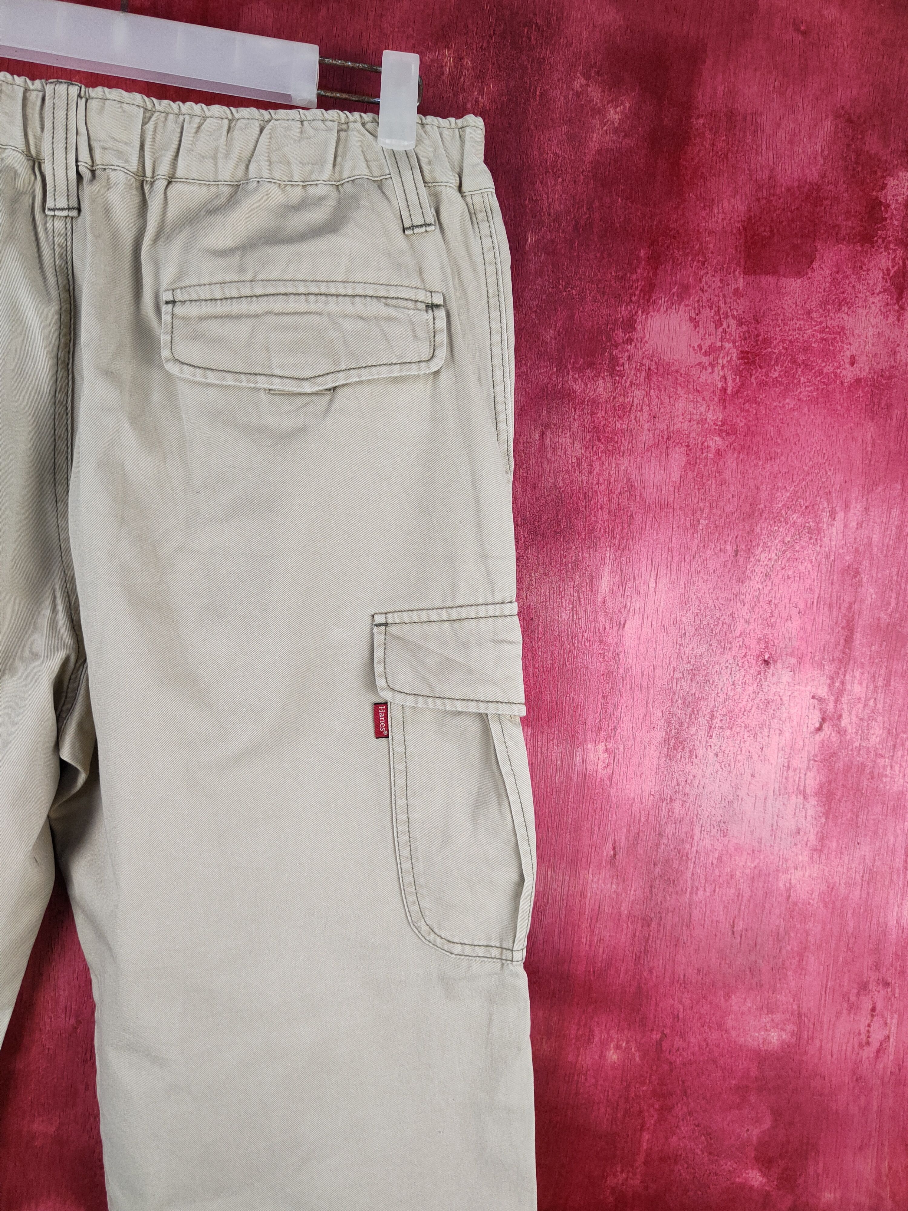 Hanes × Japanese Brand Hanes Brown Multi Pocket Tactical Cargo Pants #195B Size US 29 - 13 Thumbnail