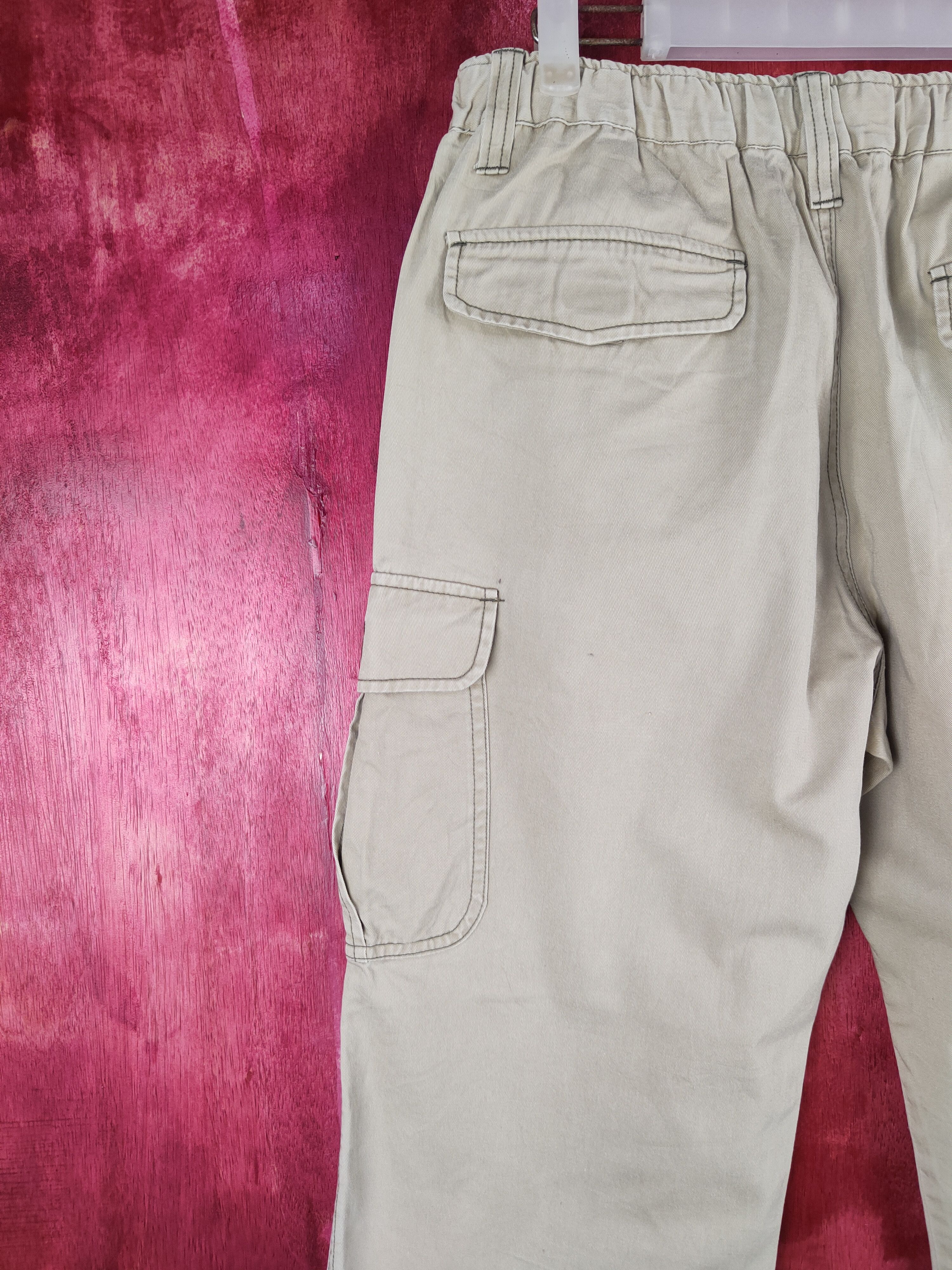 Hanes × Japanese Brand Hanes Brown Multi Pocket Tactical Cargo Pants #195B Size US 29 - 11 Thumbnail