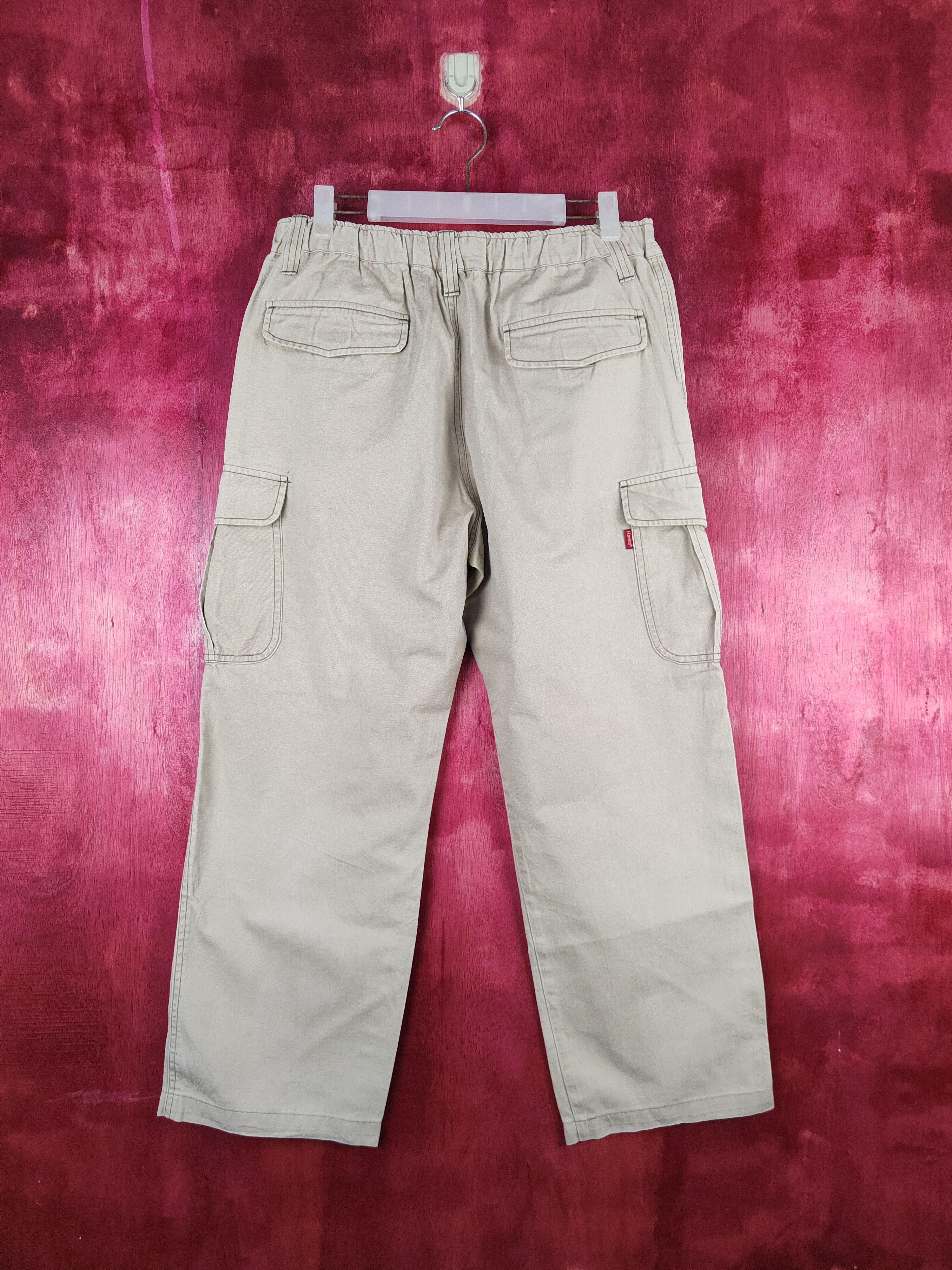 Hanes × Japanese Brand Hanes Brown Multi Pocket Tactical Cargo Pants #195B Size US 29 - 10 Thumbnail