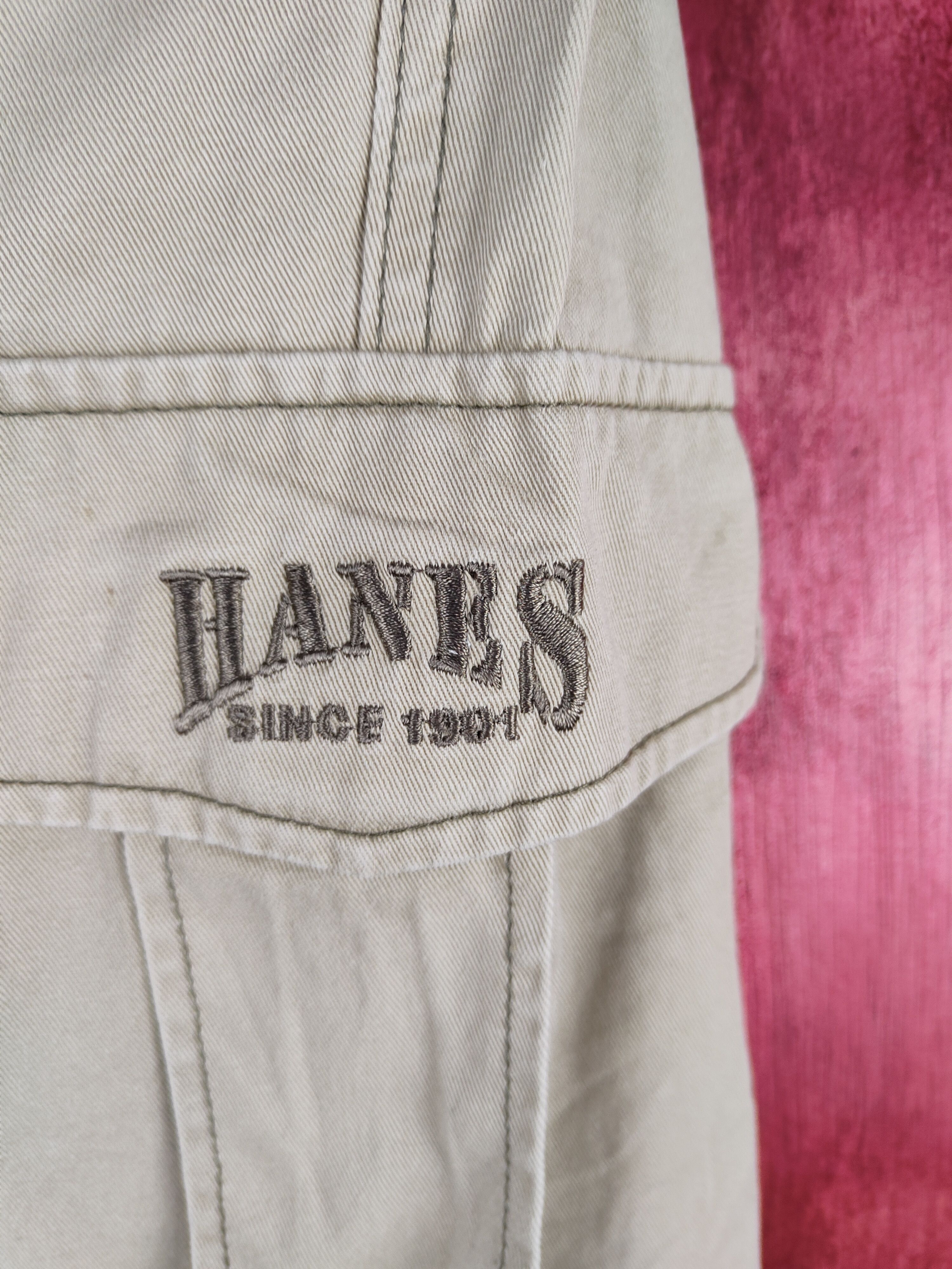 Hanes × Japanese Brand Hanes Brown Multi Pocket Tactical Cargo Pants #195B Size US 29 - 6 Thumbnail
