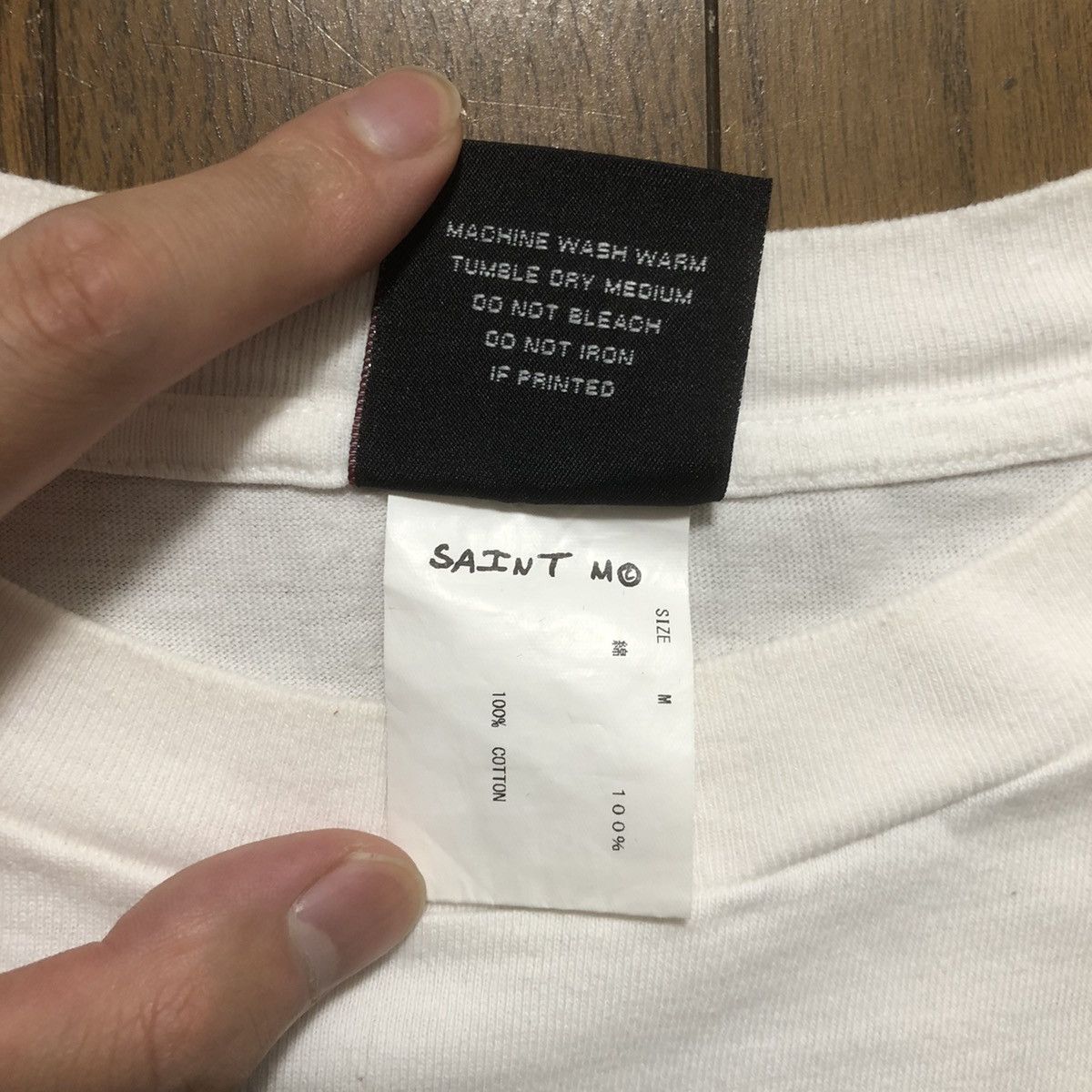 Japanese Brand × READYMADE × Saint Michael Saint Michael The Eye Tee Size US M / EU 48-50 / 2 - 6 Thumbnail