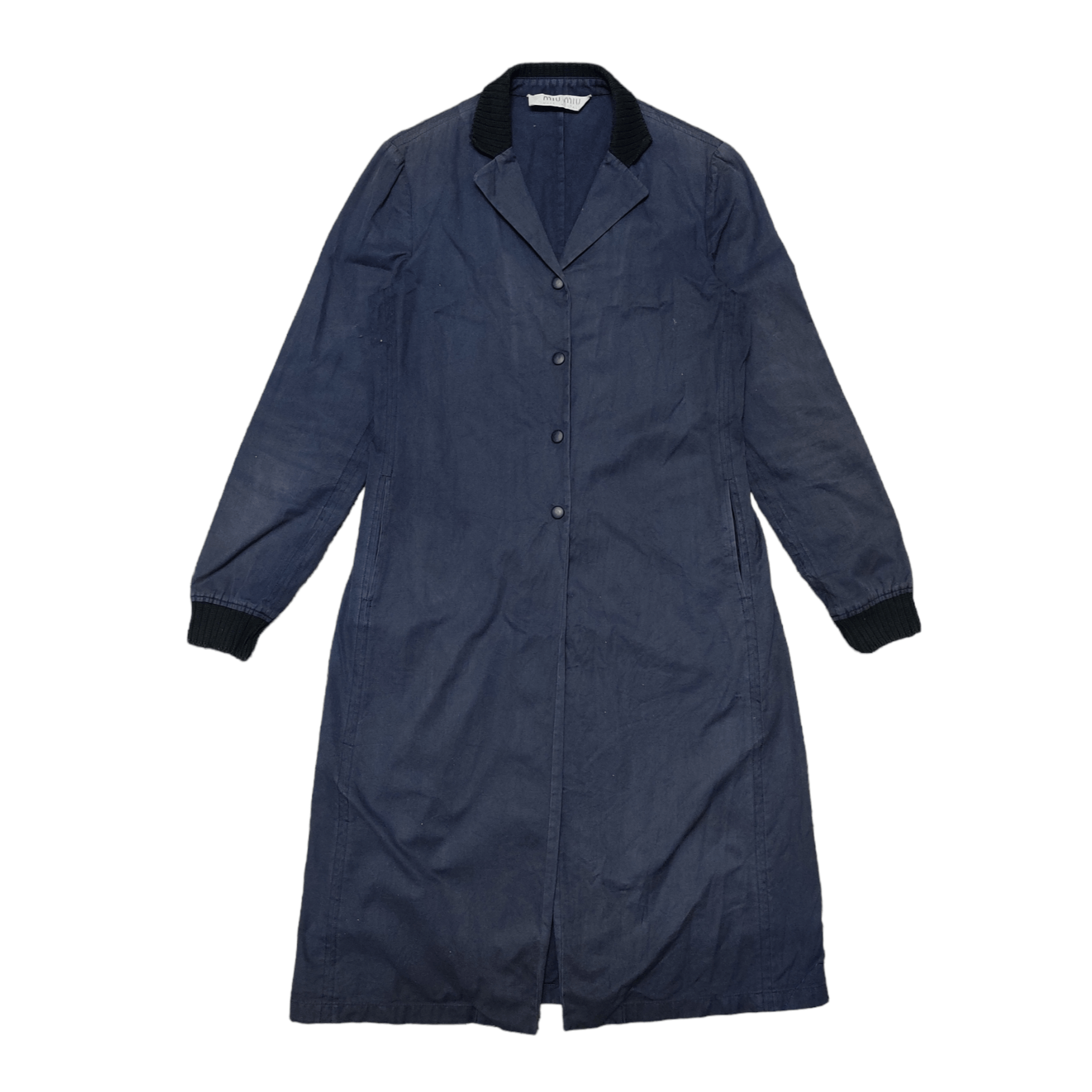Miu Miu Miu Miu by Prada Long Coat Jacket Size S / US 4 / IT 40 - 1 Thumbnail