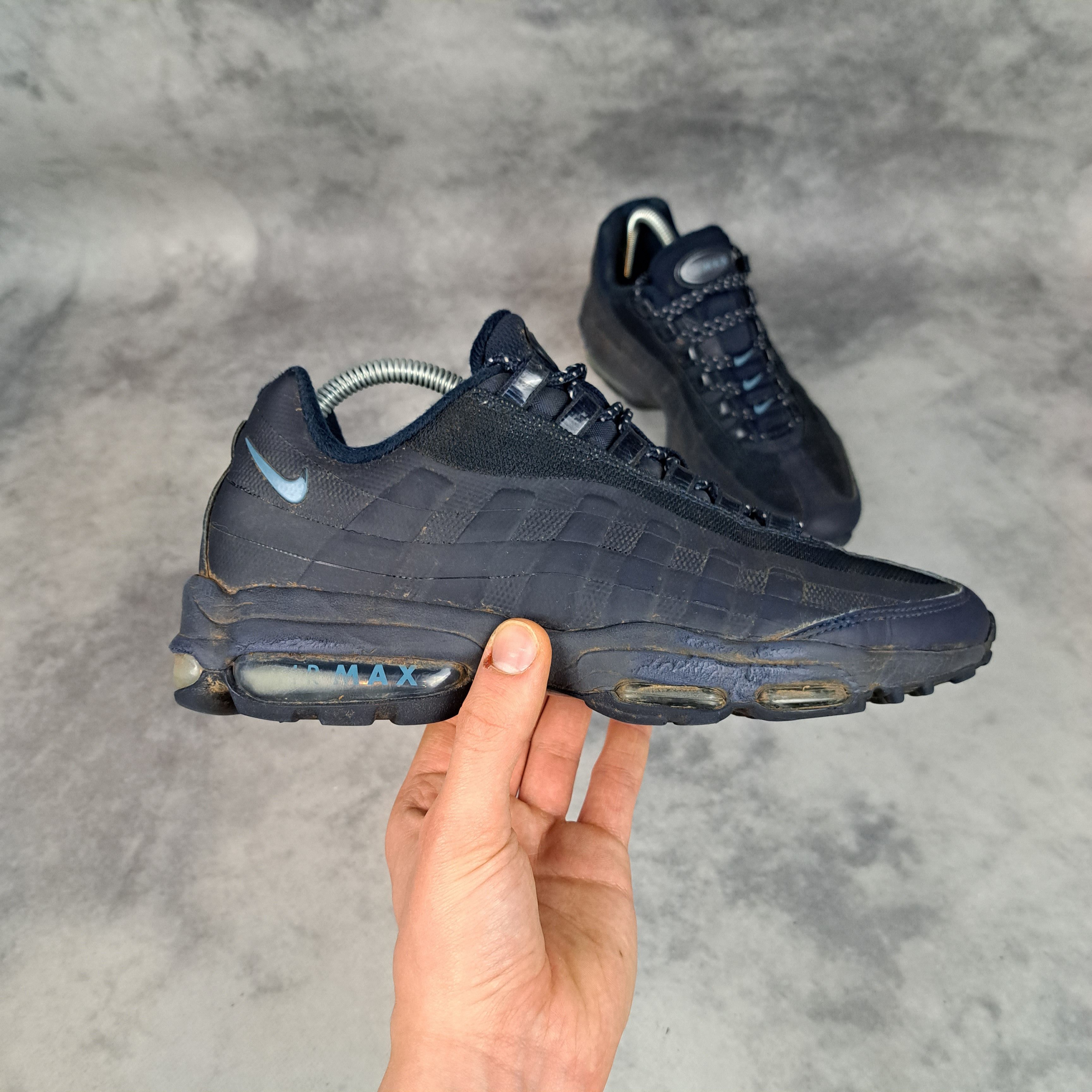 Nike RARE Nike Air Max 95 Utilty Blue Streetwear Drill Size US 7 / EU 40 - 5 Thumbnail
