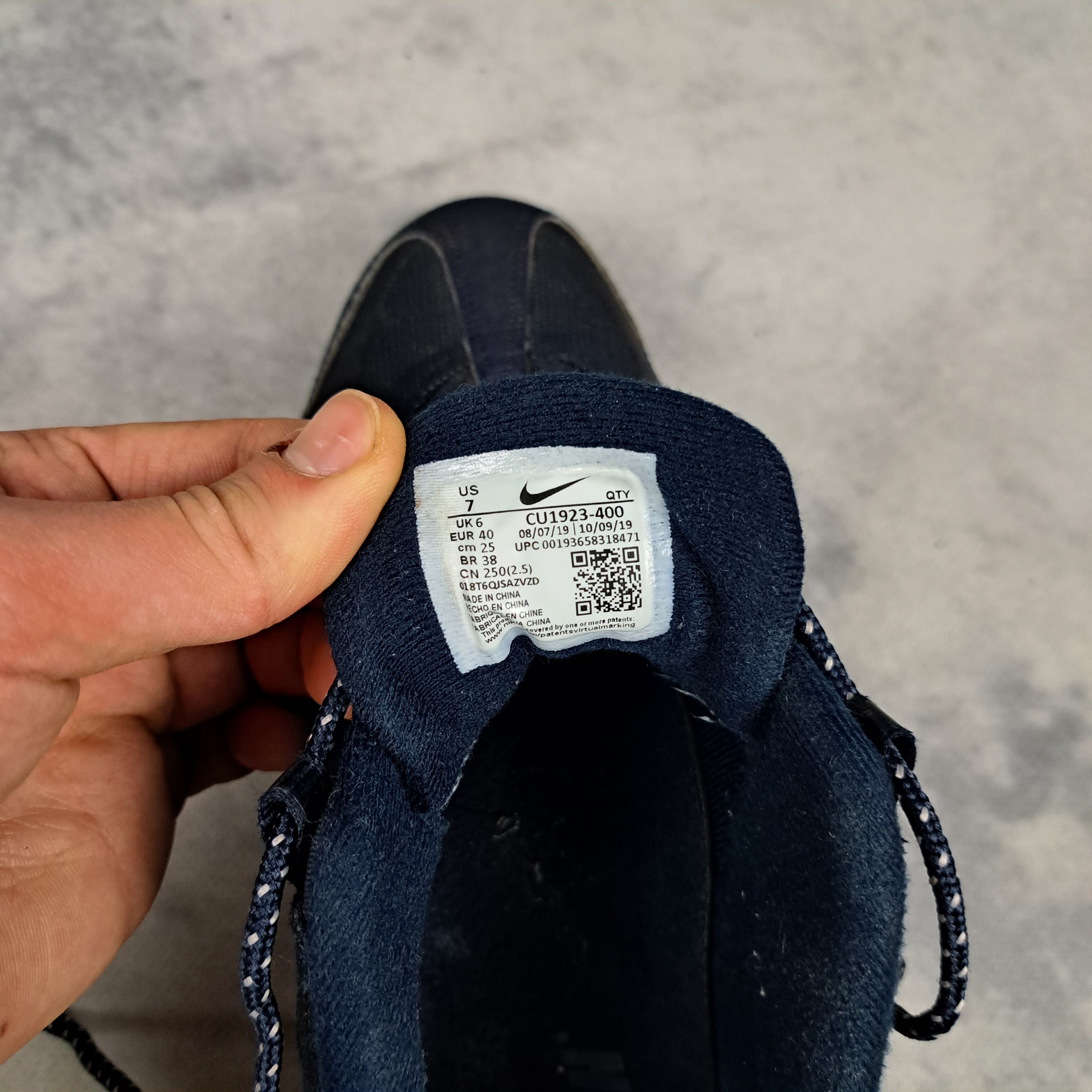 Nike RARE Nike Air Max 95 Utilty Blue Streetwear Drill Size US 7 / EU 40 - 2 Thumbnail