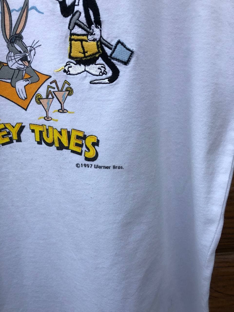 Vintage Vintage Warner bros Tee 90s Size US M / EU 48-50 / 2 - 4 Thumbnail