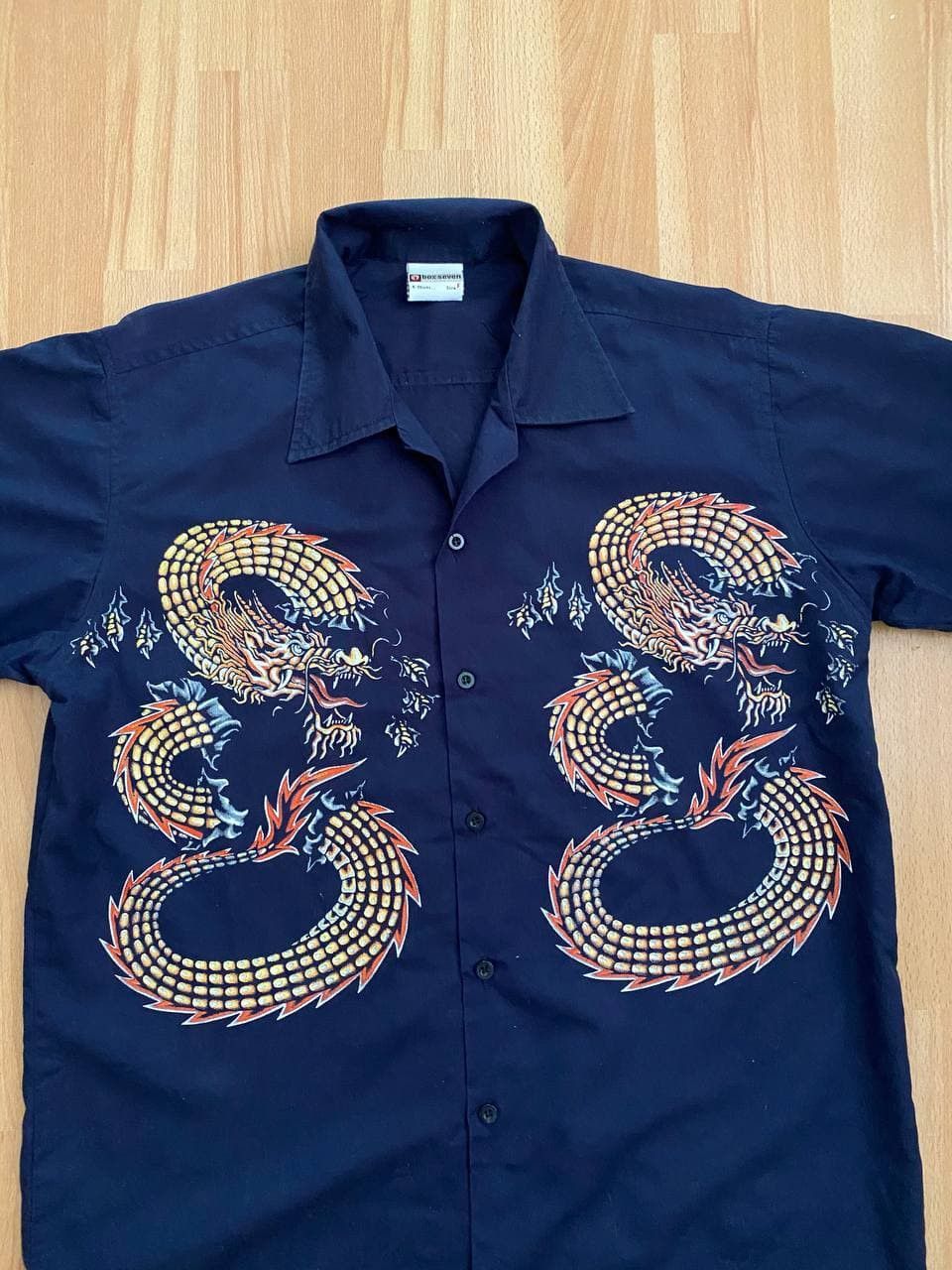 Vintage Vintage Dragon Shirt Japanese Size US XL / EU 56 / 4 - 2 Thumbnail