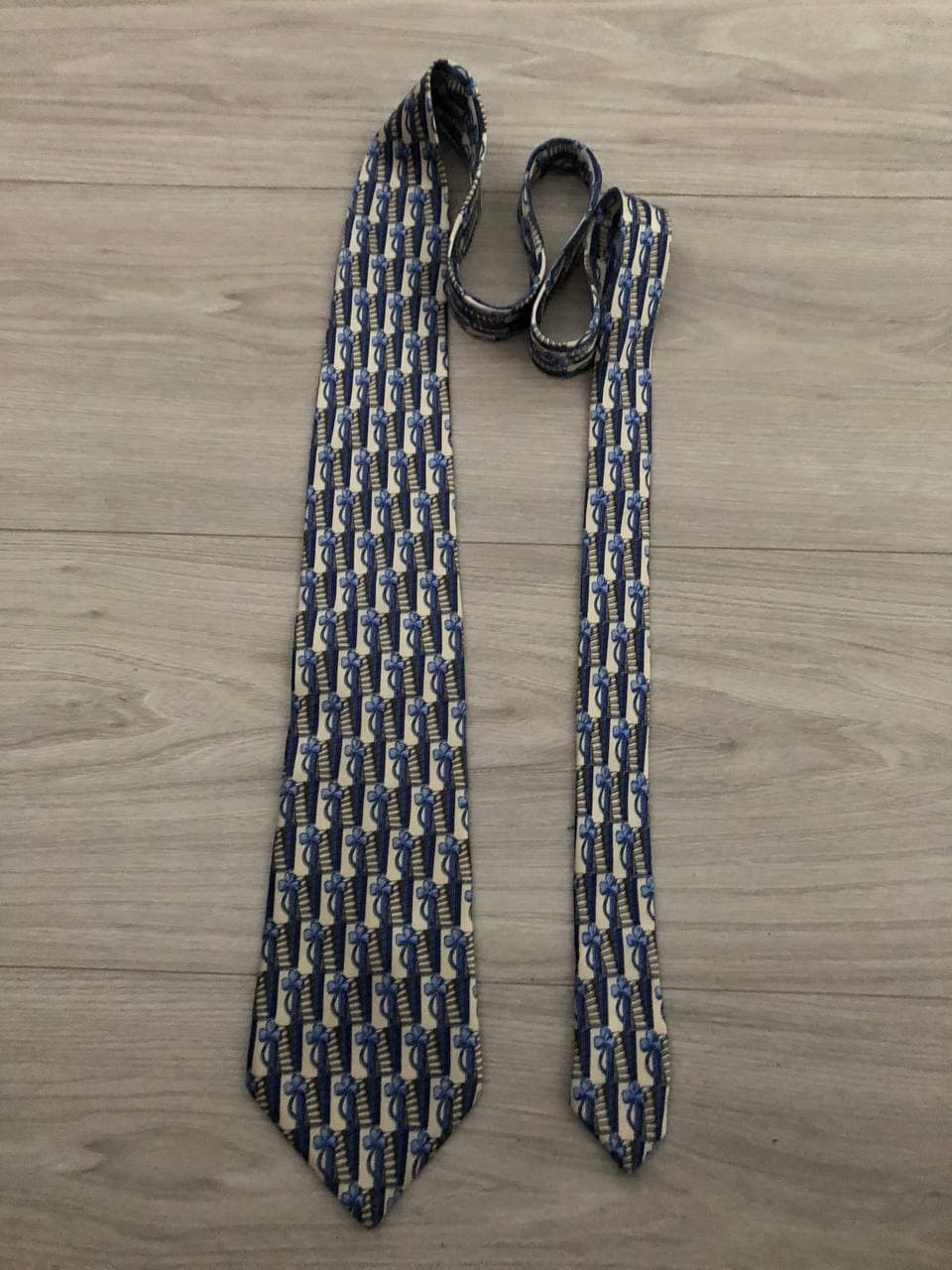 Vintage Vintage Lanvin Tie Size ONE SIZE - 3 Thumbnail