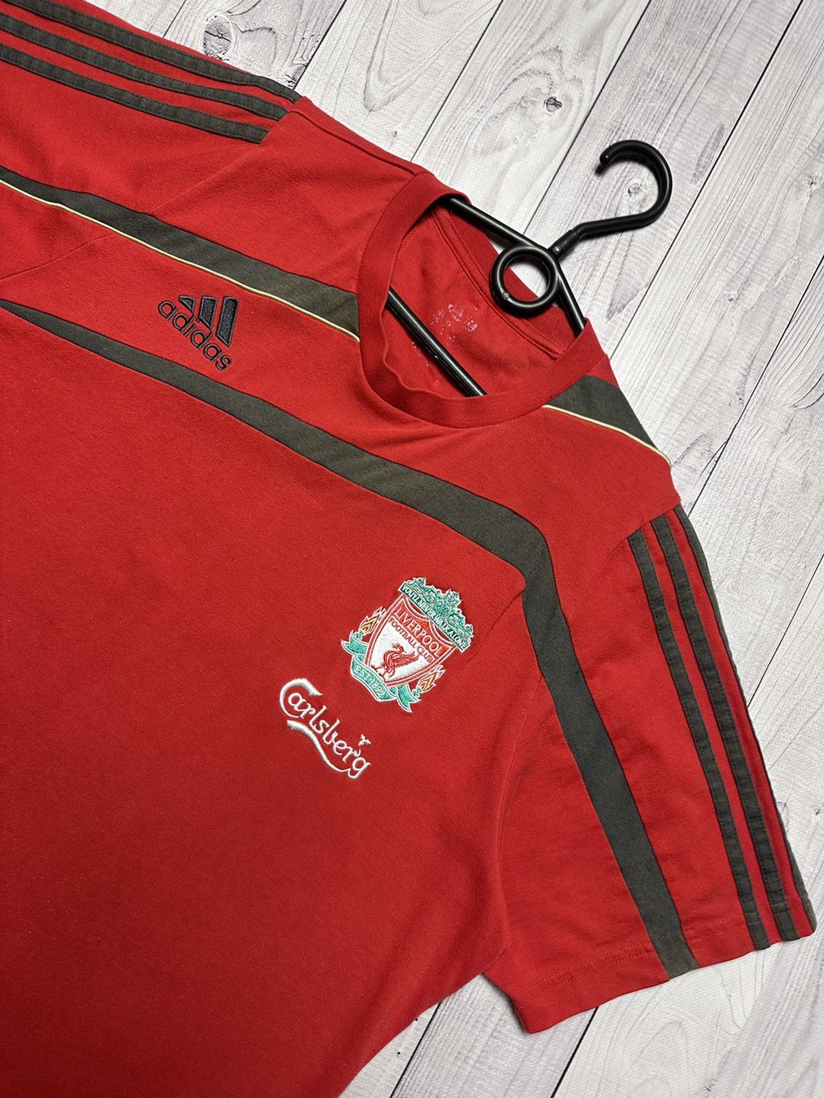Vintage Vintage Liverpool soccer tee size L carlsberg Size US L / EU 52-54 / 3 - 2 Thumbnail