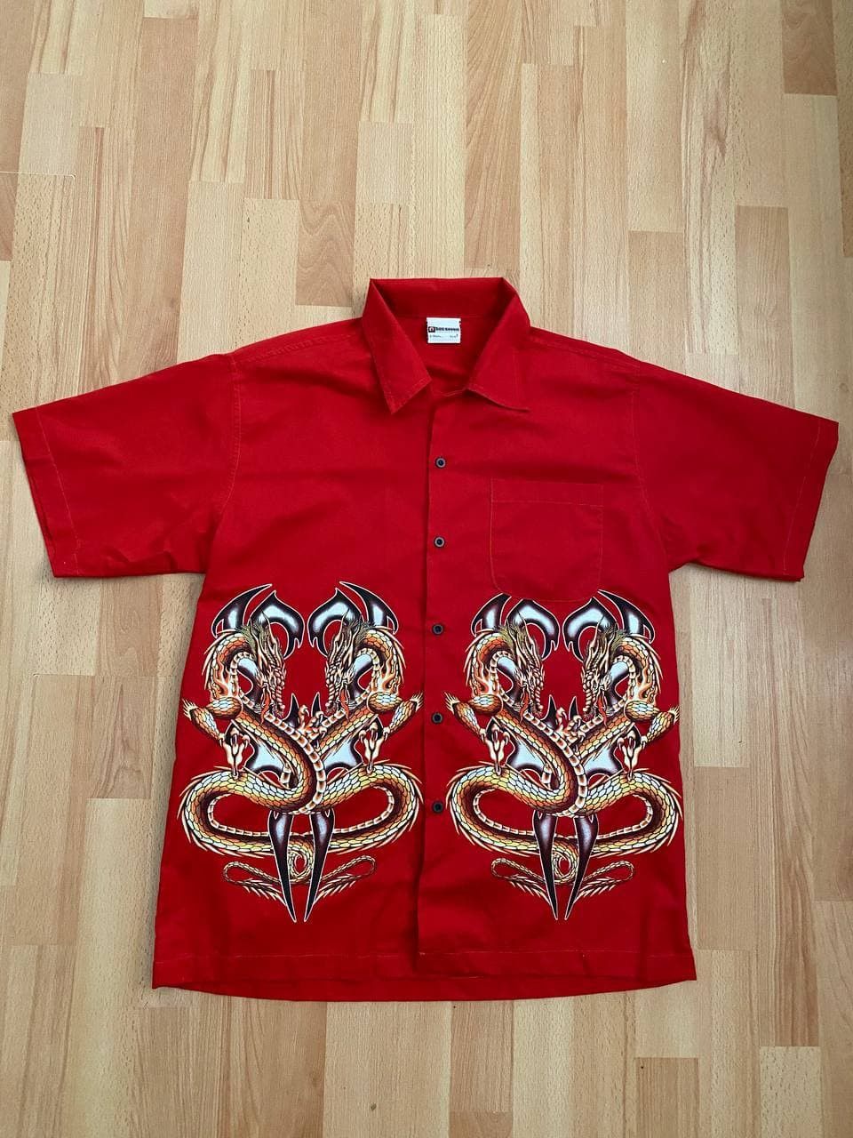 Other Vintage Dragon Shirt Japanese Size US XL / EU 56 / 4 - 1 Thumbnail