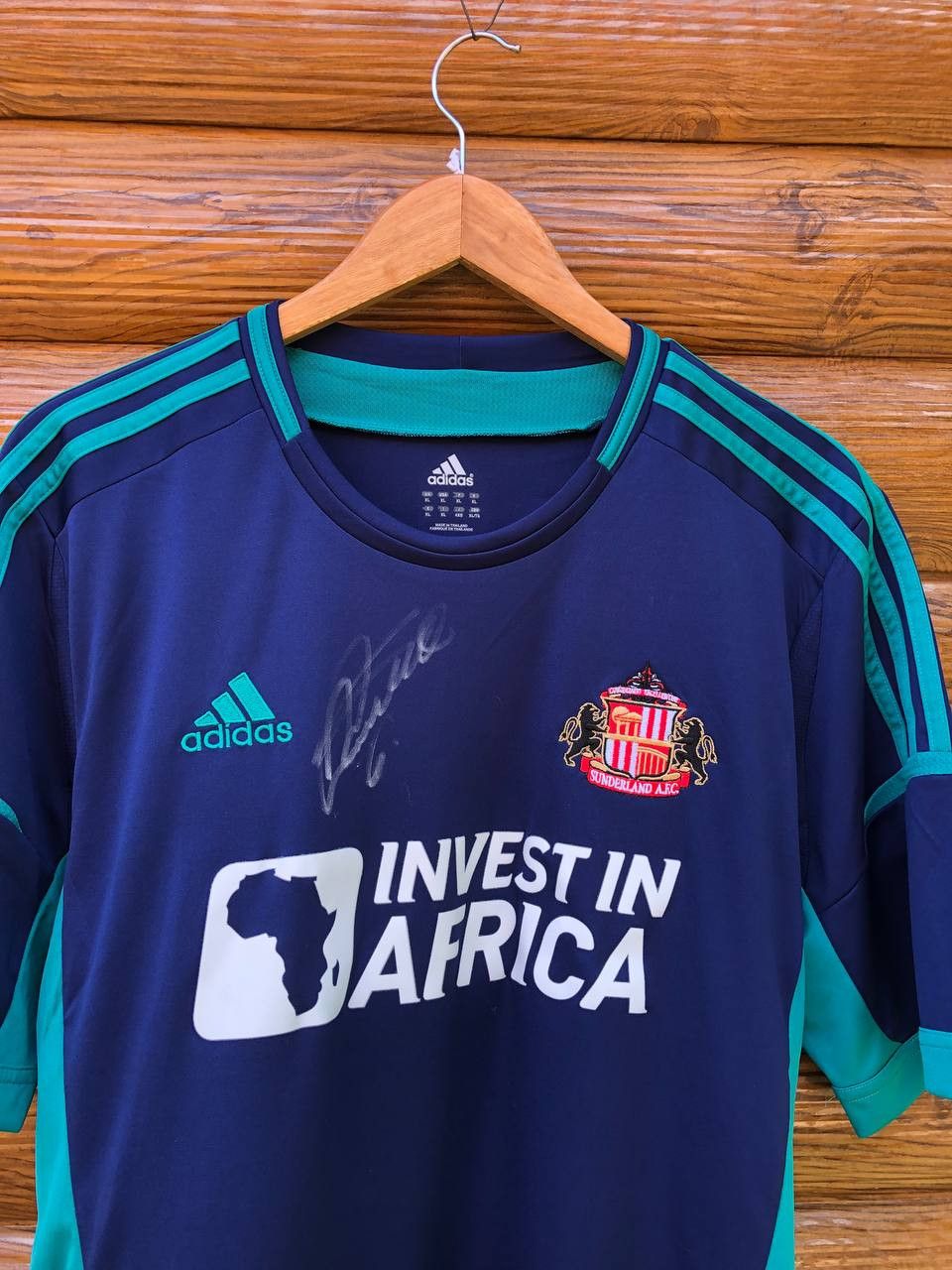 Vintage Sunderland Football Soccer Shirt Jersey adidas Size US XL / EU 56 / 4 - 3 Thumbnail