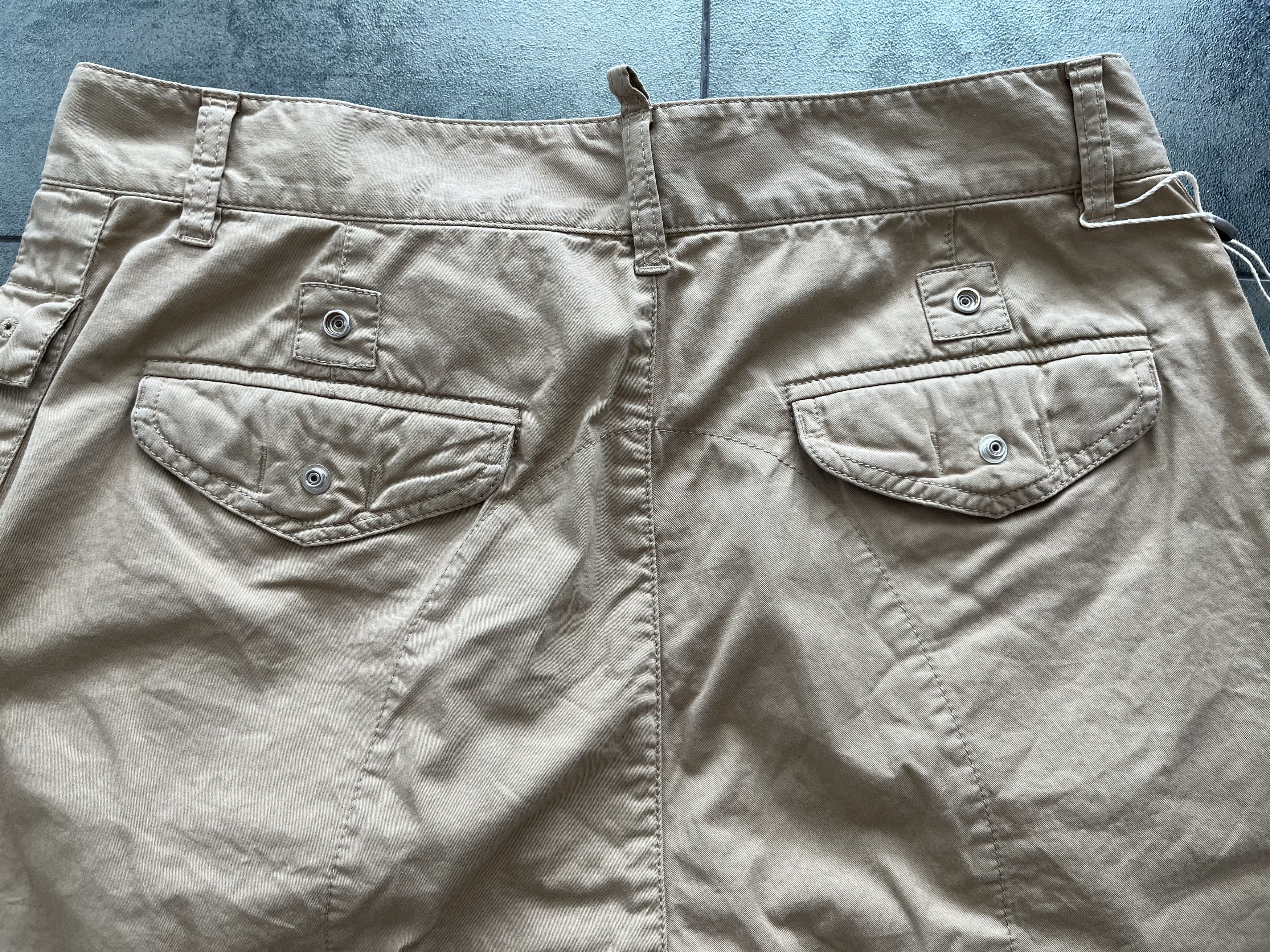 Dsquared2 DSquared2 Khaki Cotton Shorts Size US 32 / EU 48 - 14 Thumbnail