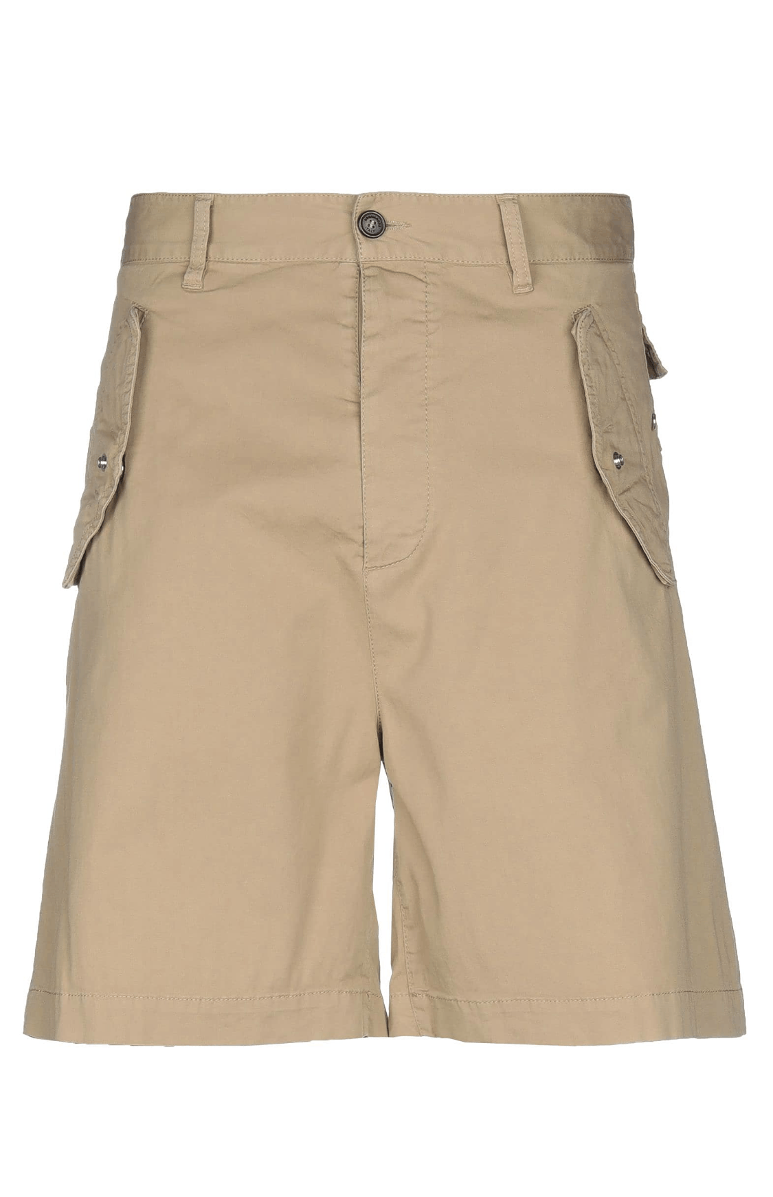 Dsquared2 DSquared2 Khaki Cotton Shorts Size US 32 / EU 48 - 1 Thumbnail
