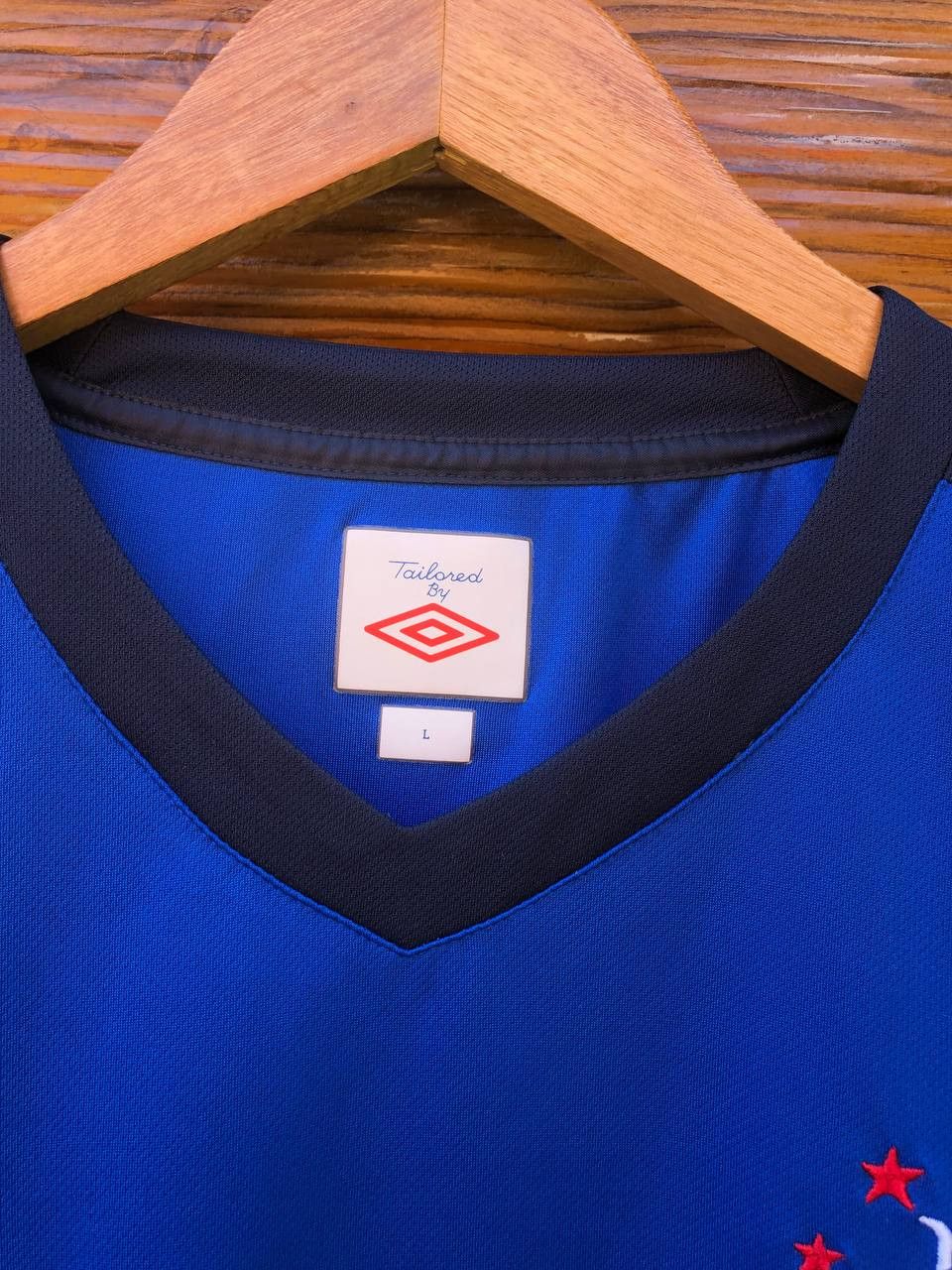Umbro Rangers Glasgow Football Shirt Jersey Home Tennent's Umbro Size US L / EU 52-54 / 3 - 5 Thumbnail