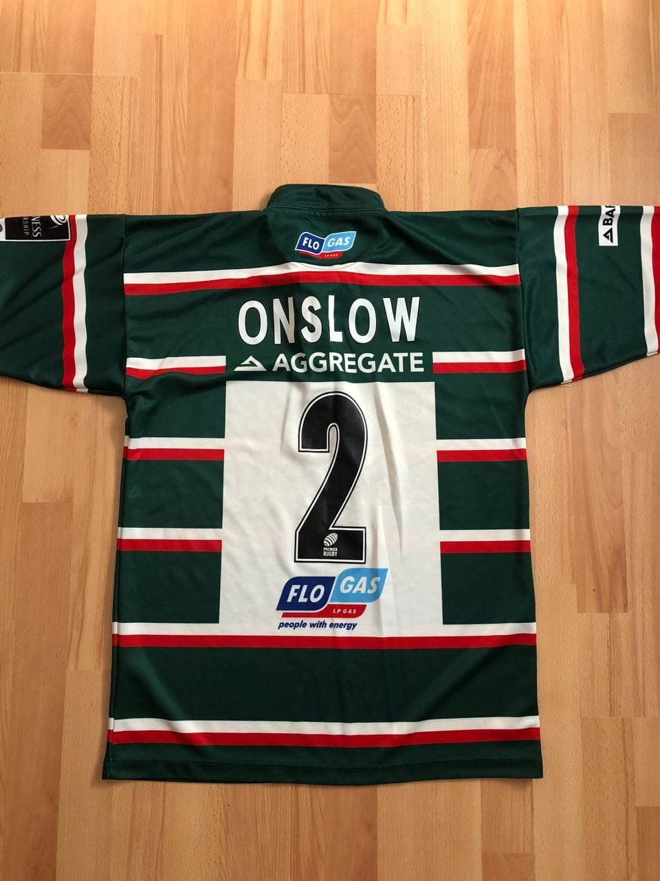 Cotton Traders Leicester Tigers Home Shirt Jersey Rugby Bradstone Catton Size US M / EU 48-50 / 2 - 3 Thumbnail