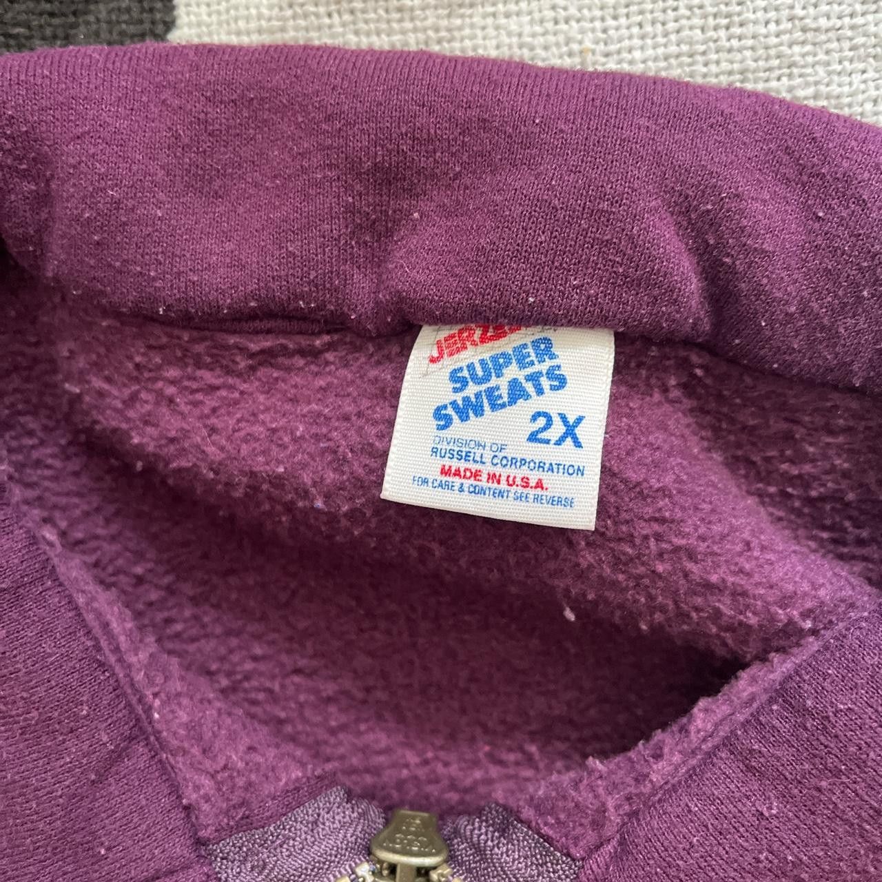 Jerzees Vintage made in USA Lake Tahoe sweatshirt Size US XL / EU 56 / 4 - 3 Thumbnail
