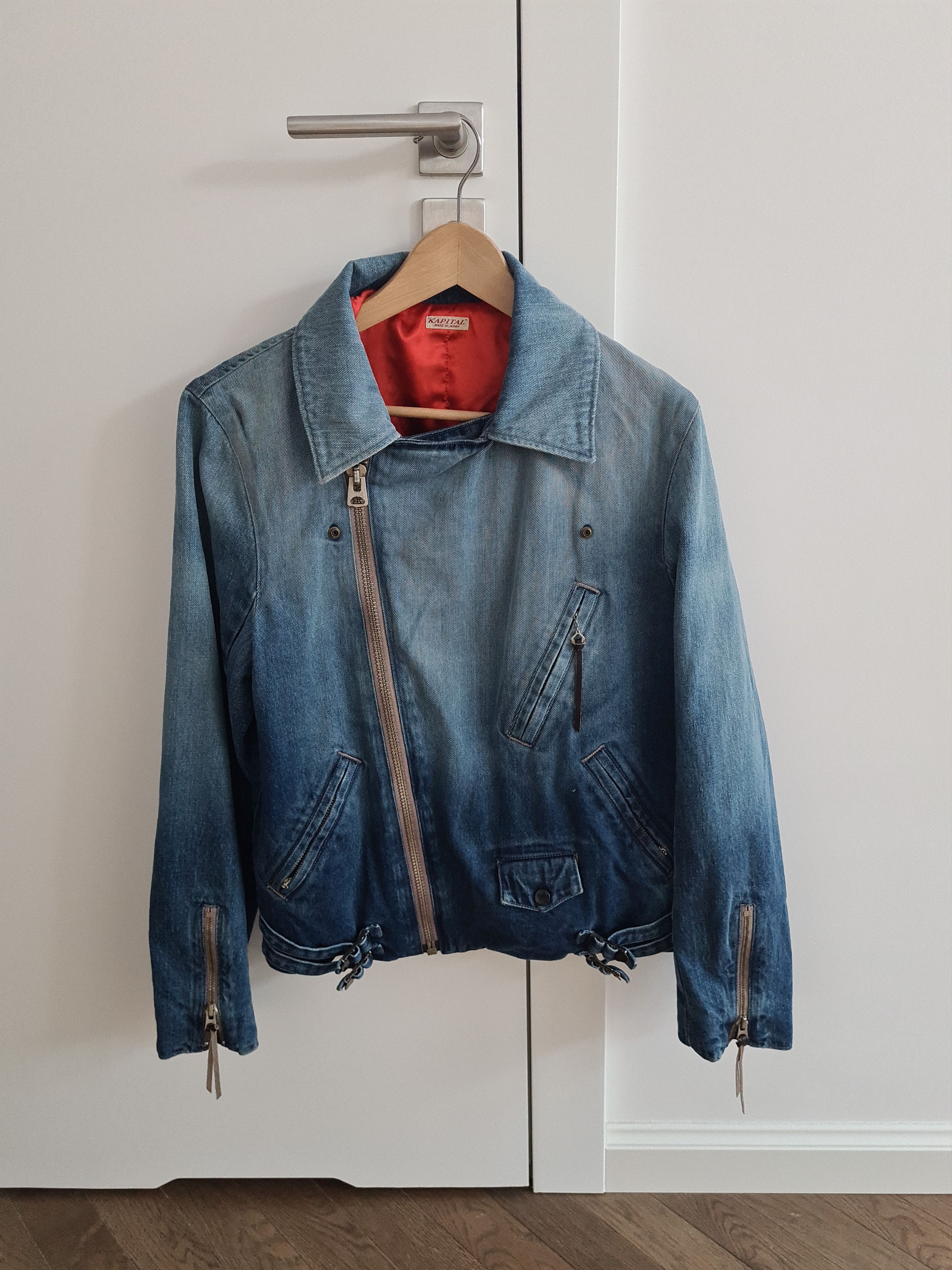 Kapital [3] 10oz Denim Riders Jacket (SS16) Size US L / EU 52-54 / 3 - 2 Thumbnail