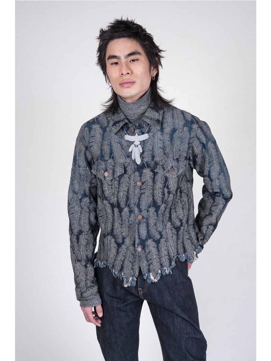 Kapital [3] 12oz Feather Denim 3rd Jacket (AW19) Size US L / EU 52-54 / 3 - 6 Thumbnail