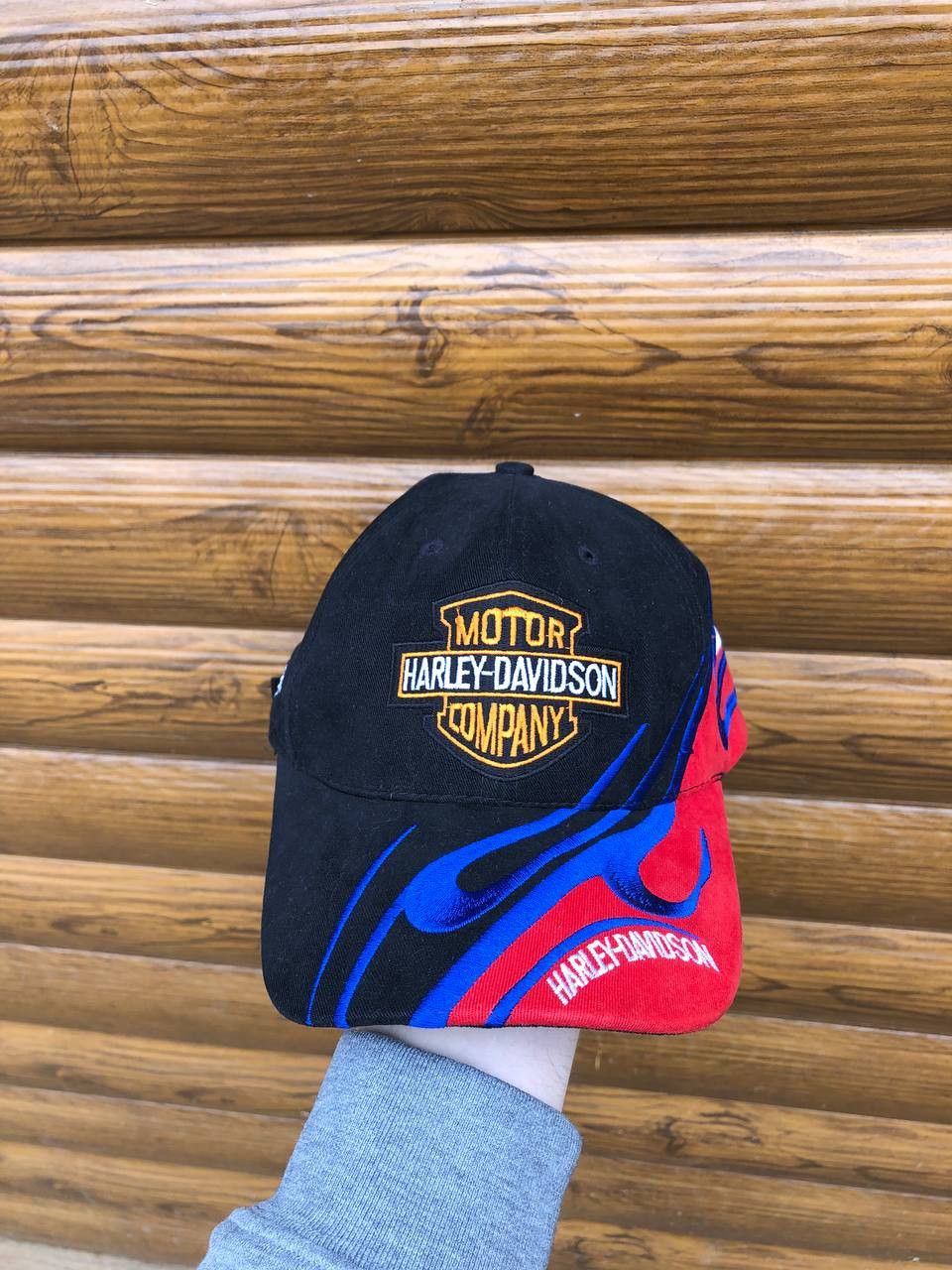 Vintage Vintage Harley Davidson Cap Size ONE SIZE - 1 Thumbnail