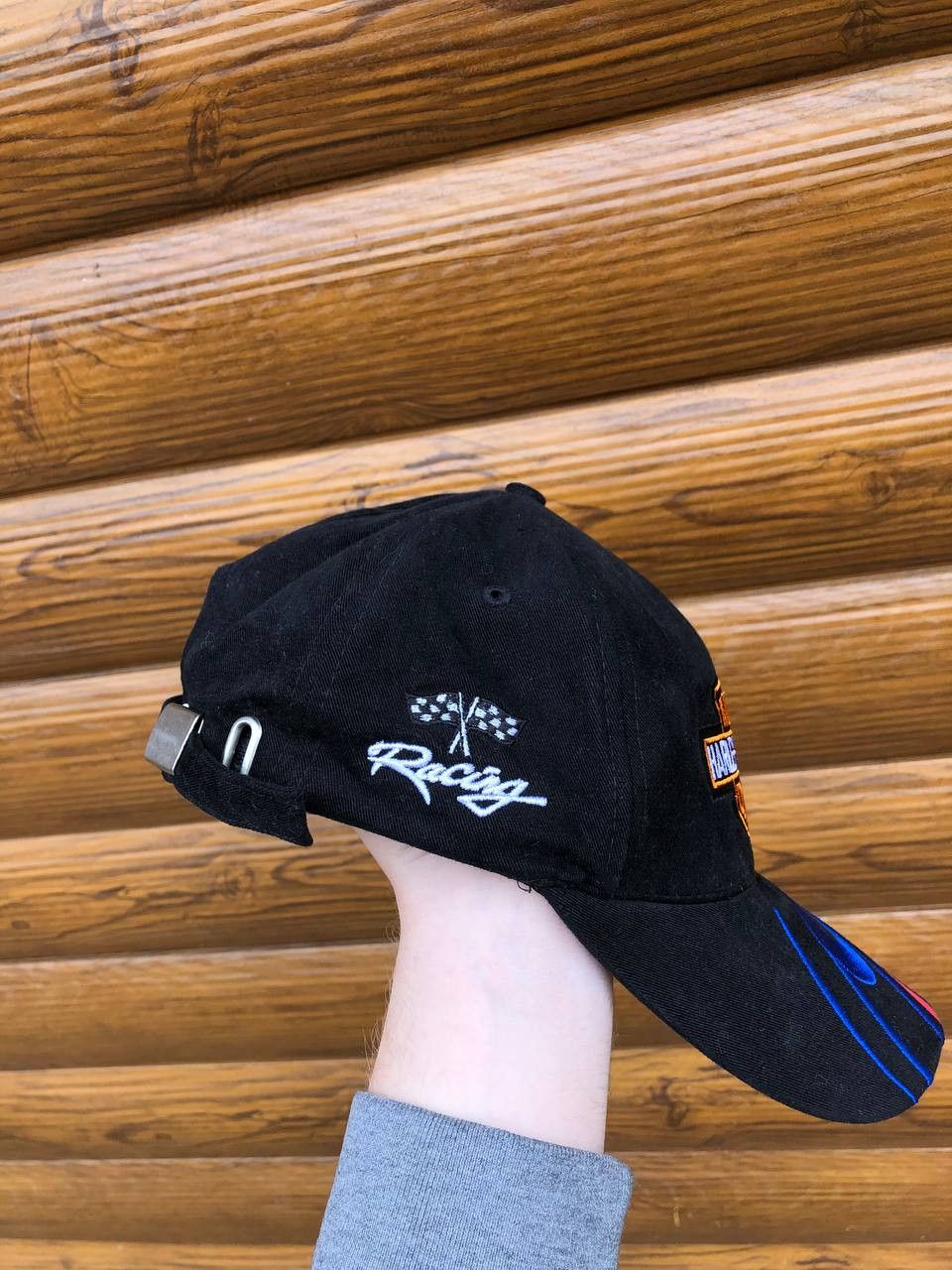 Vintage Vintage Harley Davidson Cap Size ONE SIZE - 3 Thumbnail